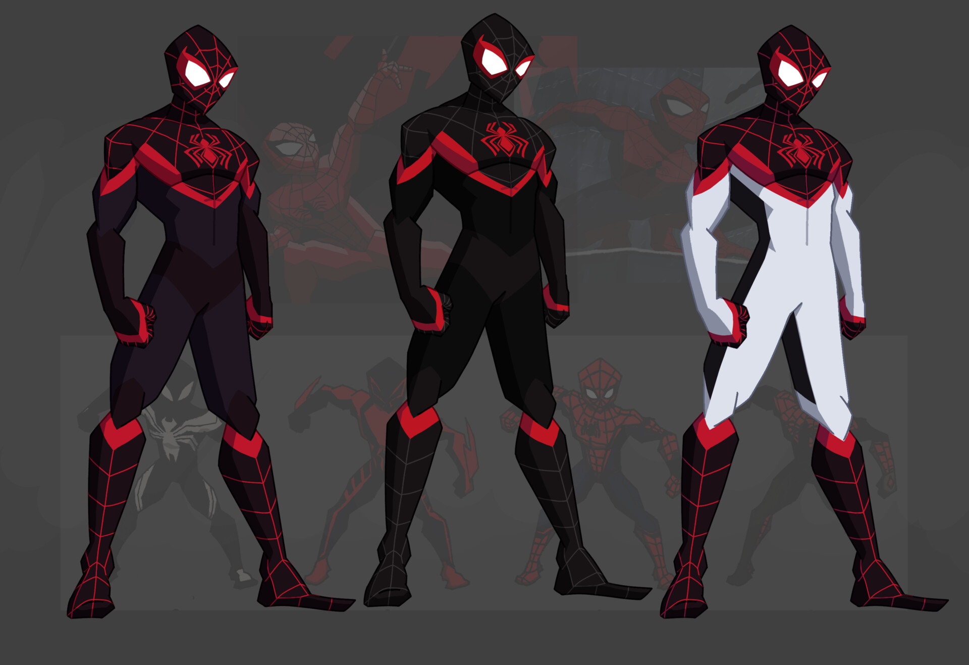 Spiderman Template