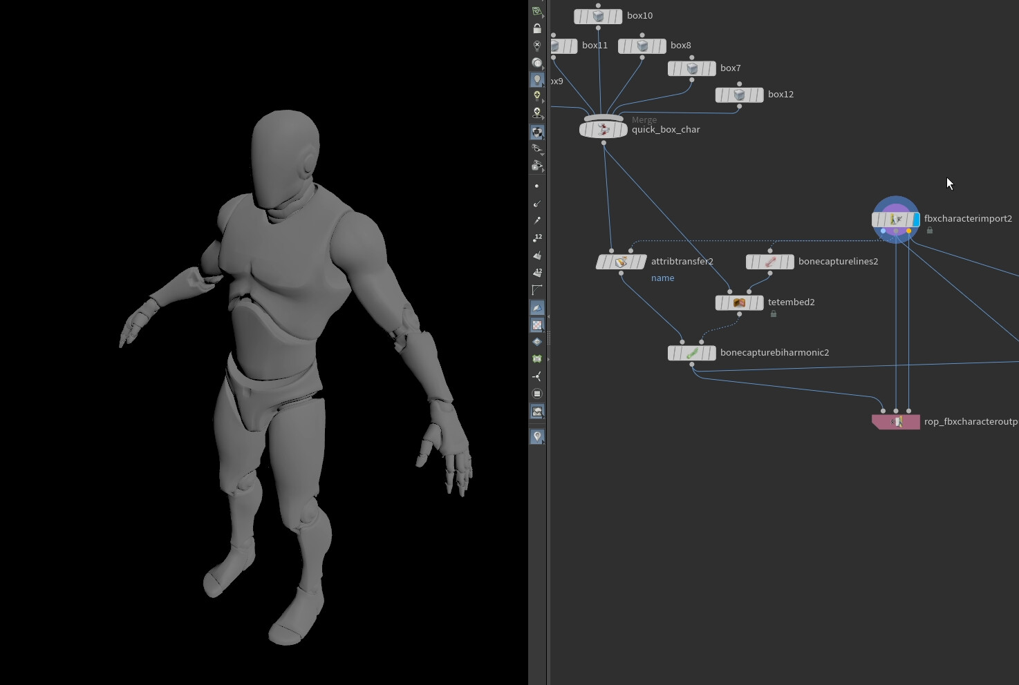The quick weight-transfer method for using your own character on the Unreal mannequin rig