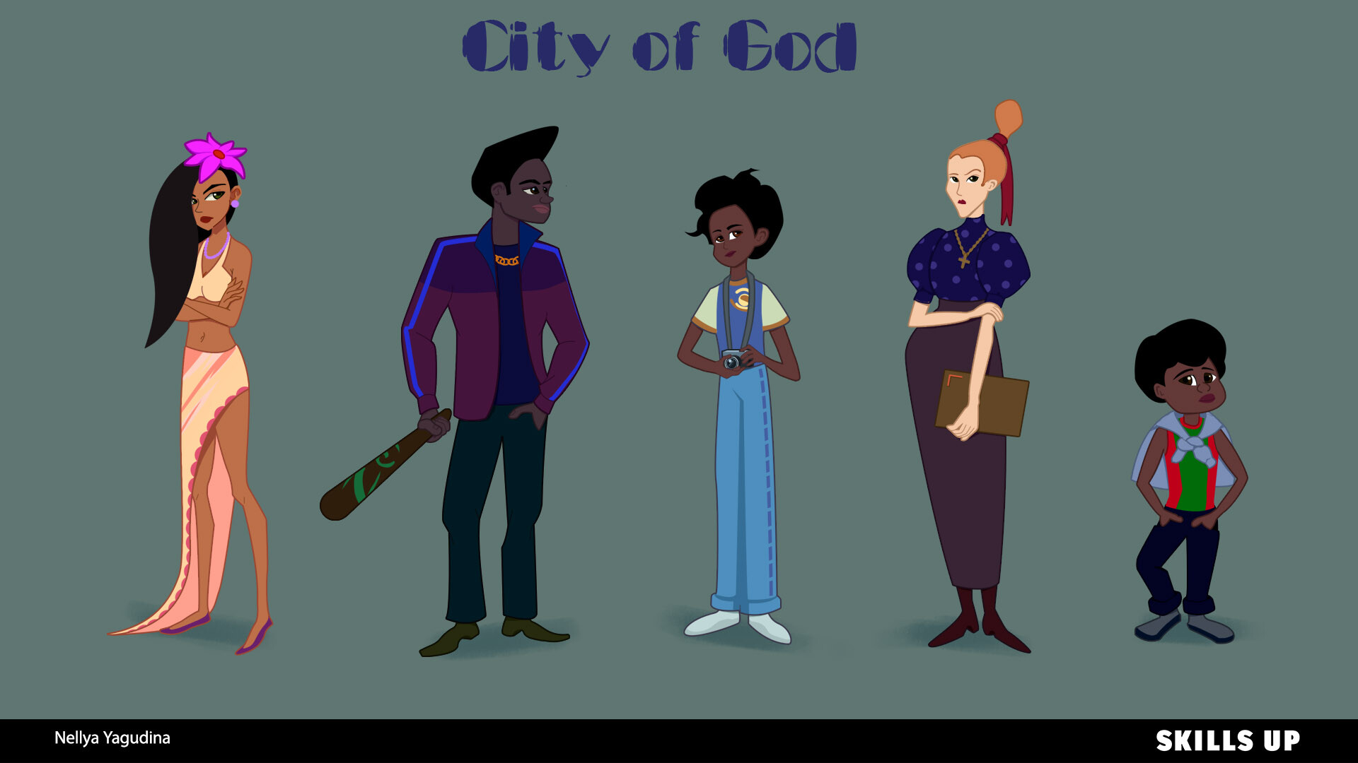ArtStation - Character design: City of The God