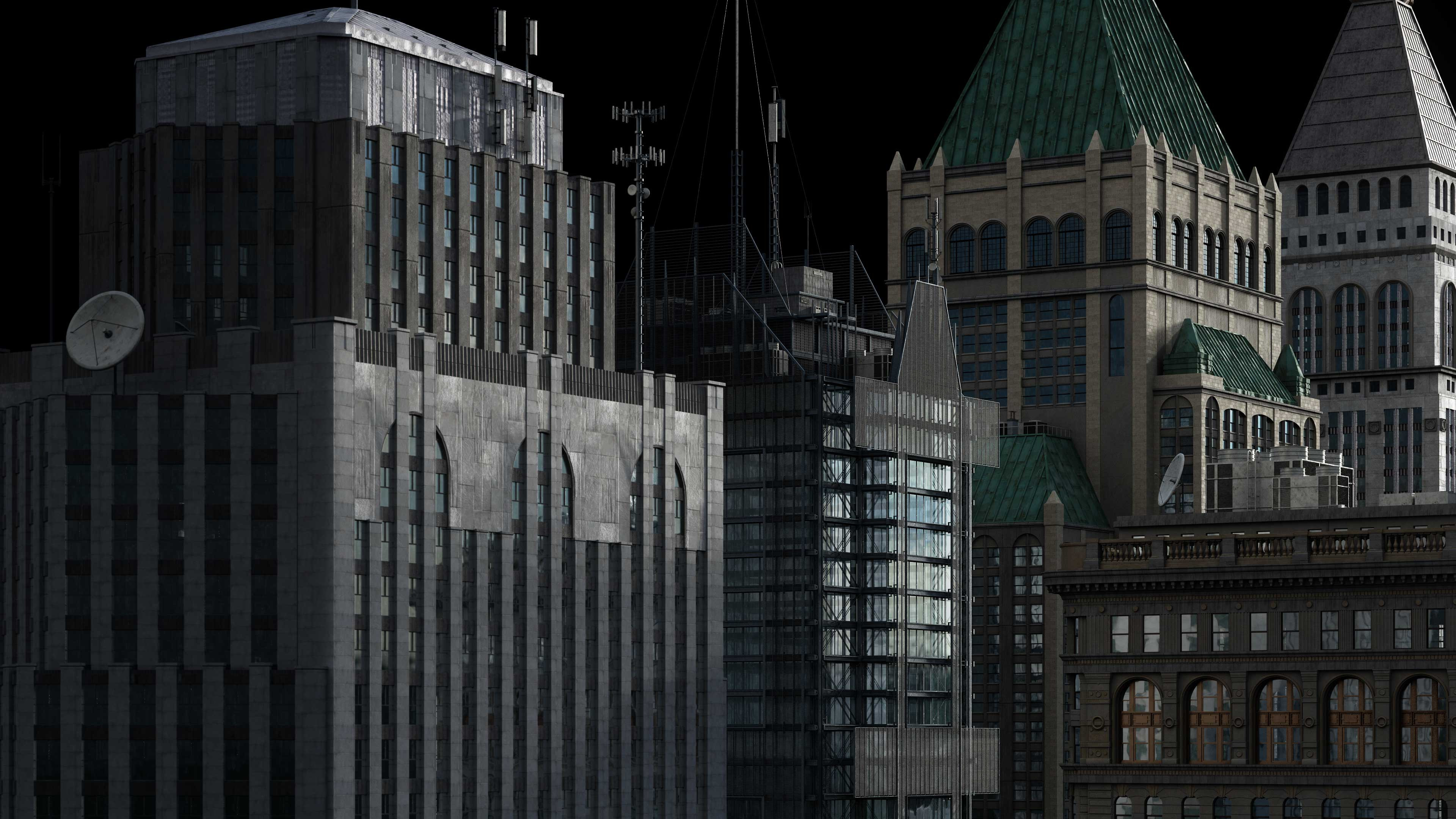 KitBash3D - MANHATTAN - 3D Asset Kit