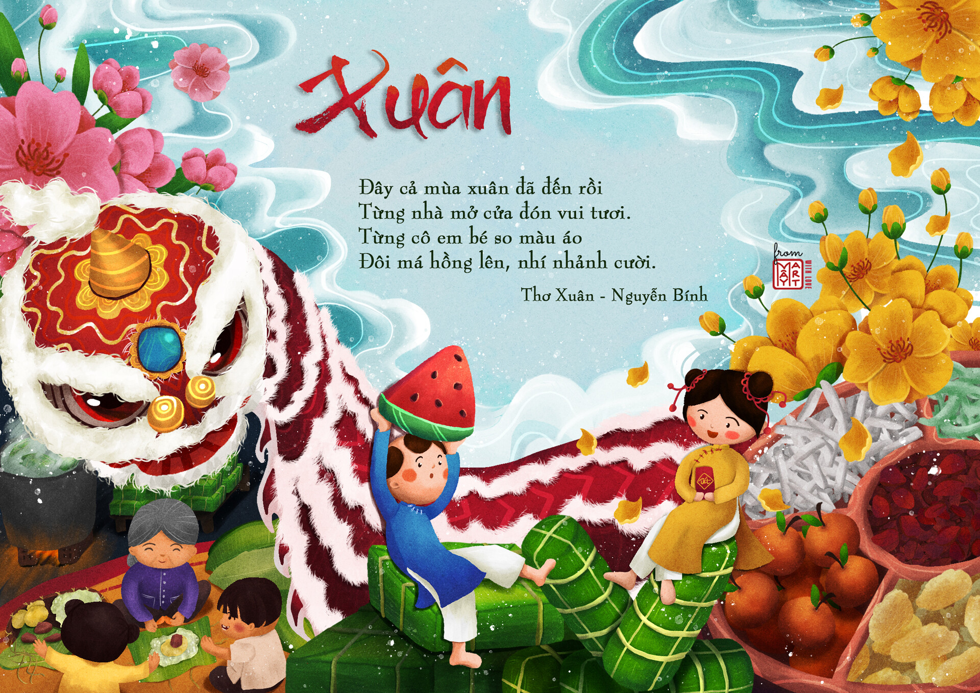 ArtStation Tết Vietnamese New Year Festival