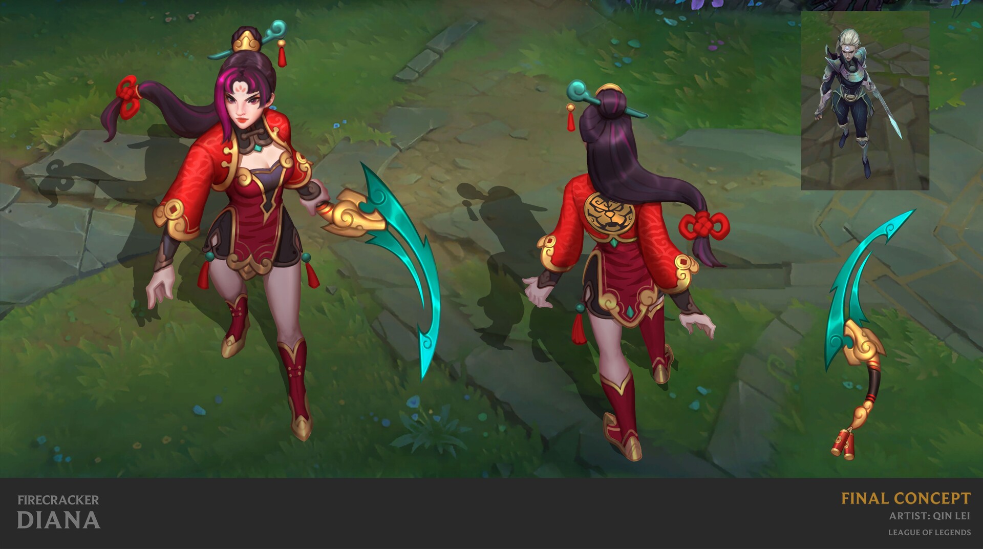 Lei Qin Firecracker Diana