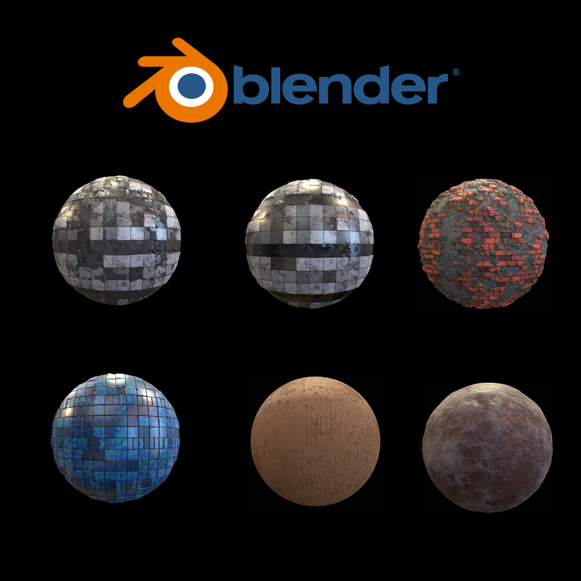 ArtStation Blender asset browser materials 3