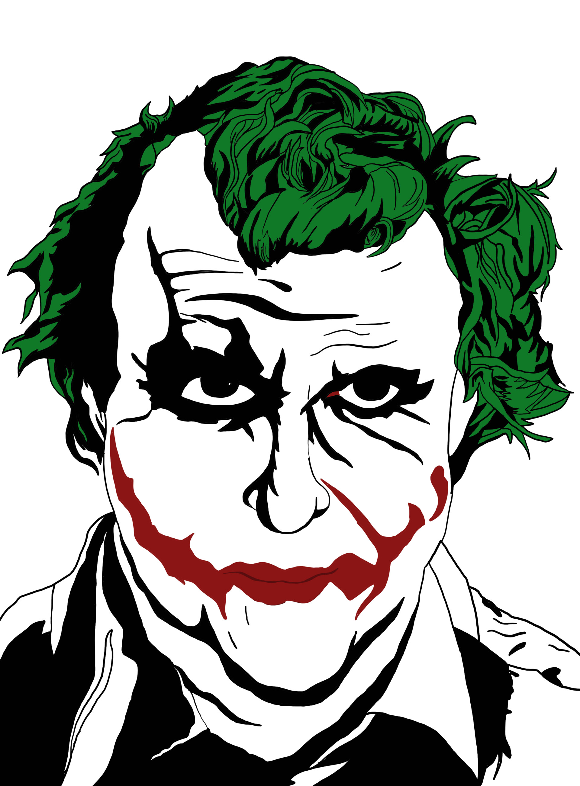 ArtStation - Heath Ledger Joker