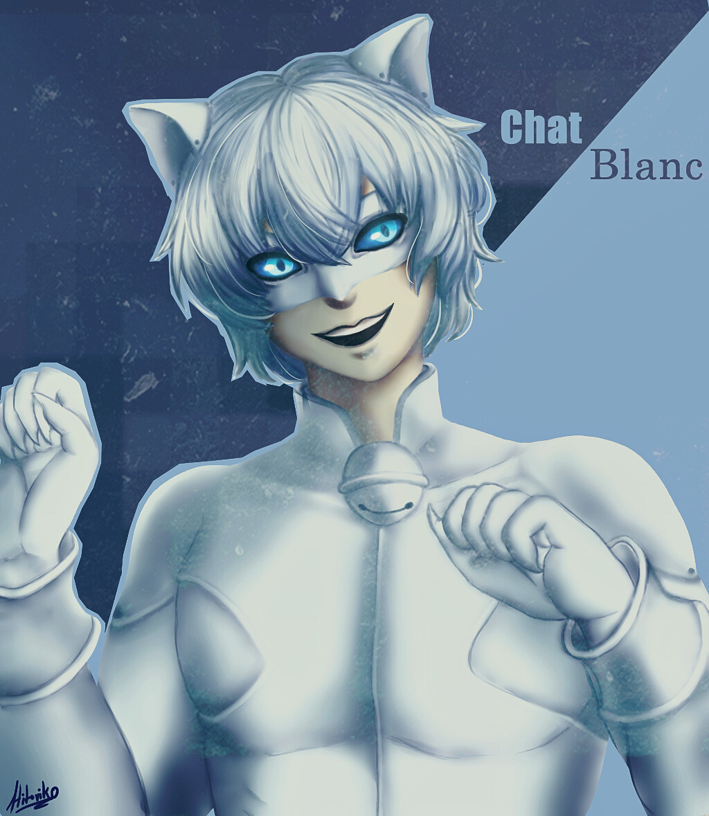 Artstation Chat Blanc Fanart