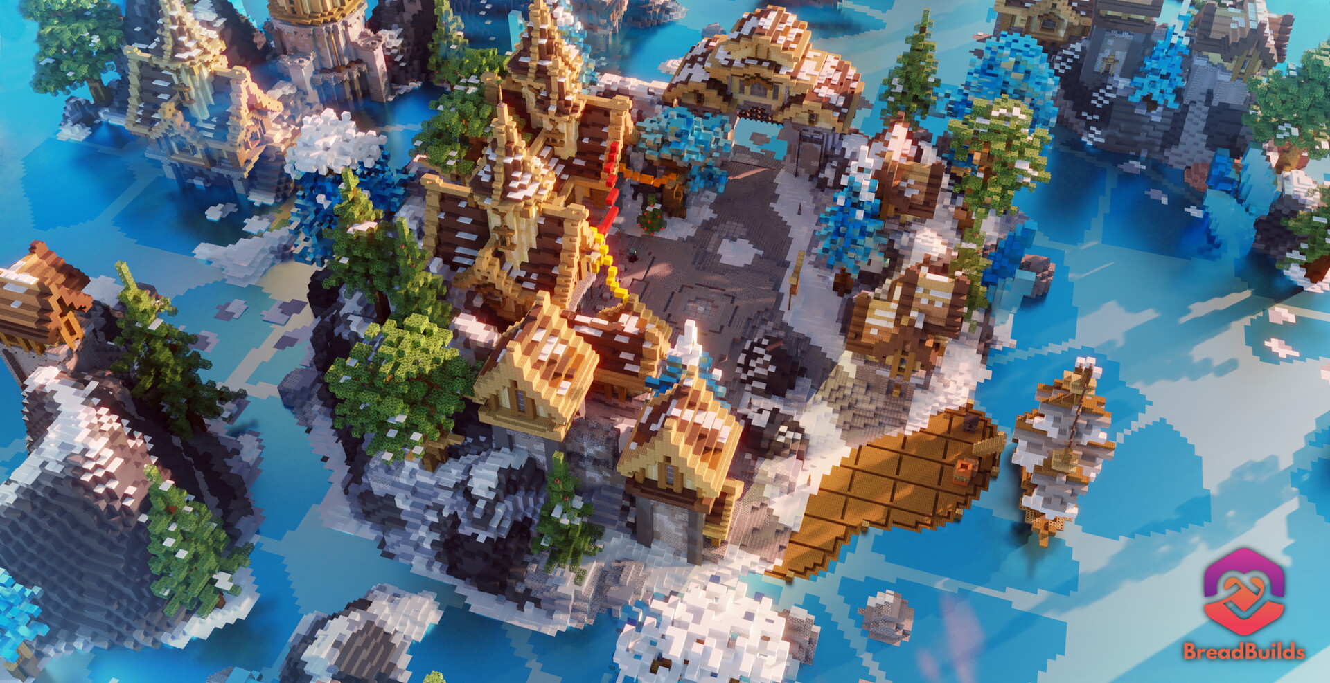 ArtStation - Winter village