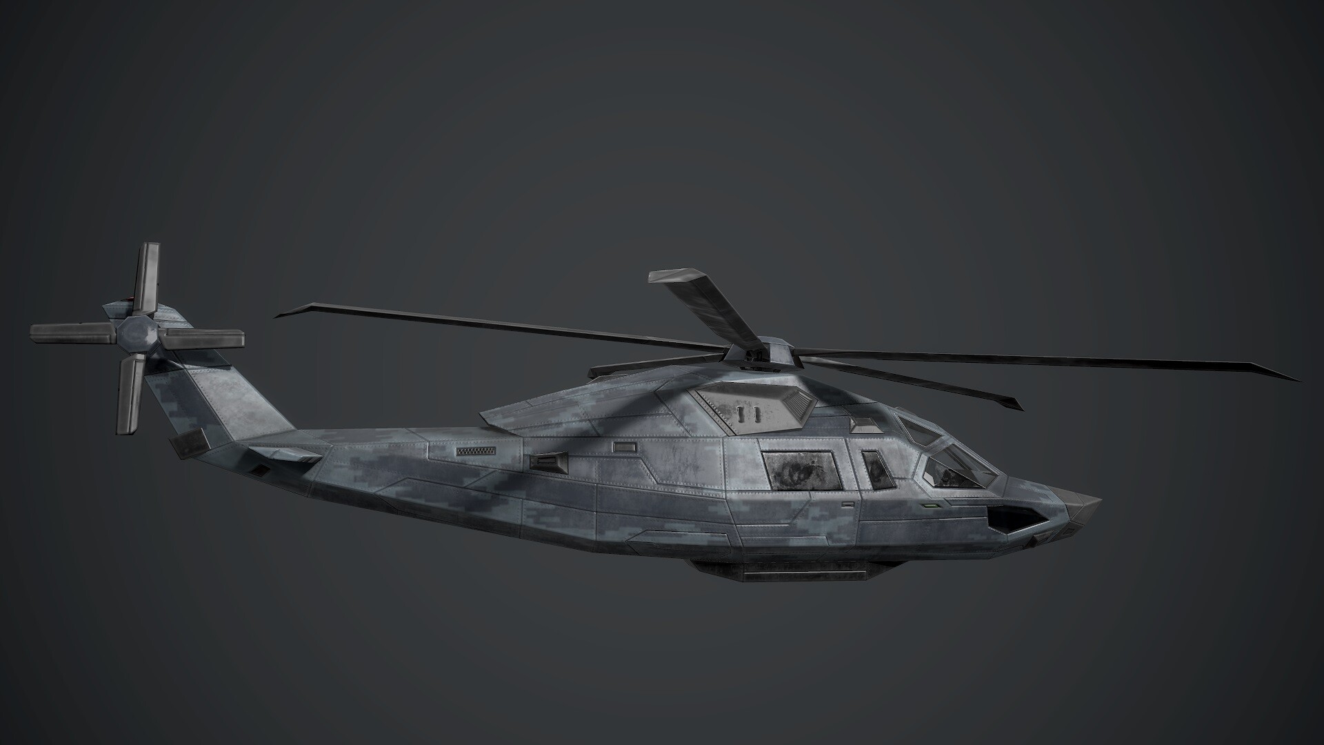 Russian Stealth Helicopter