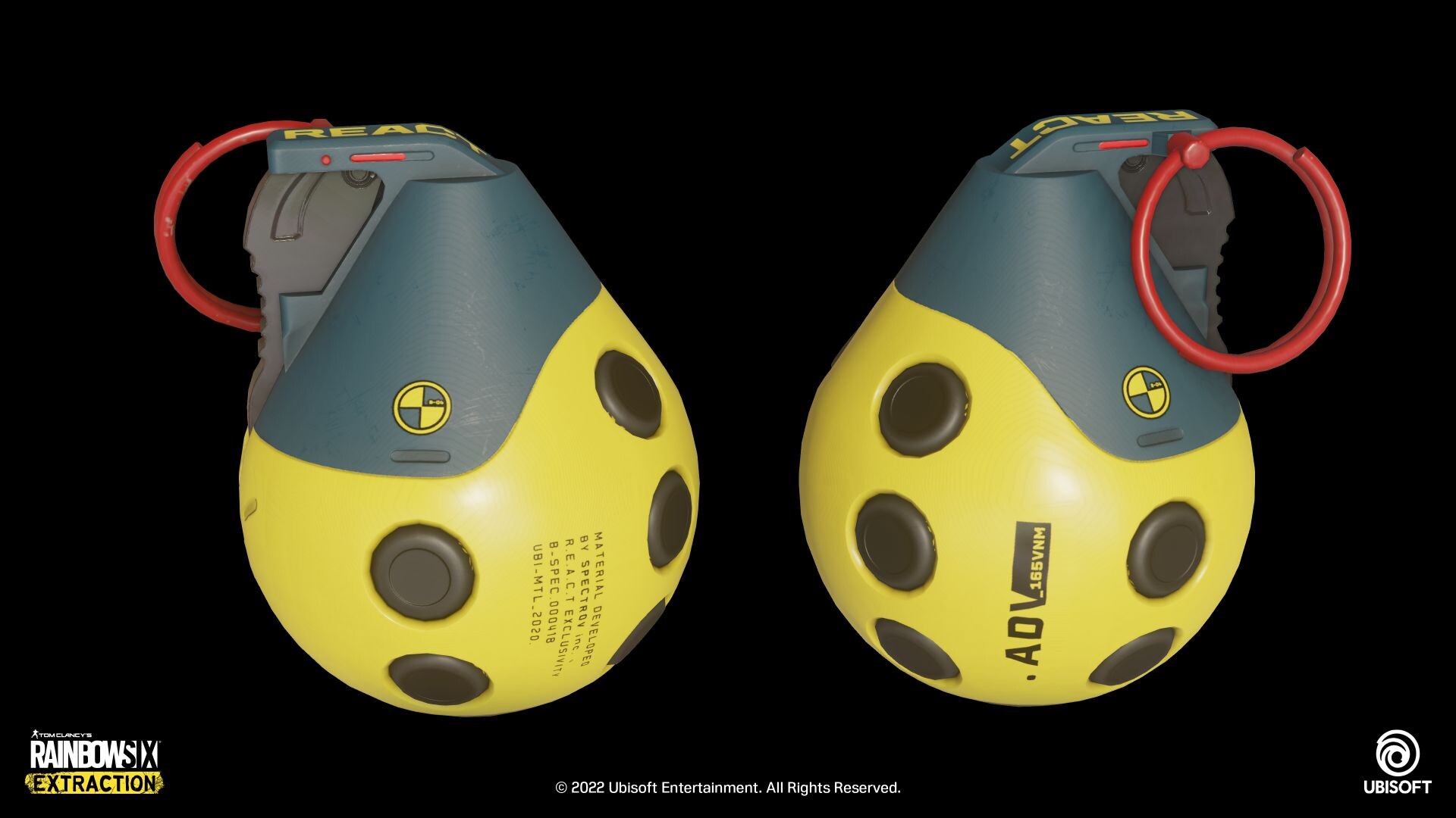 Nathan Proudlove - R6 Extraction assets