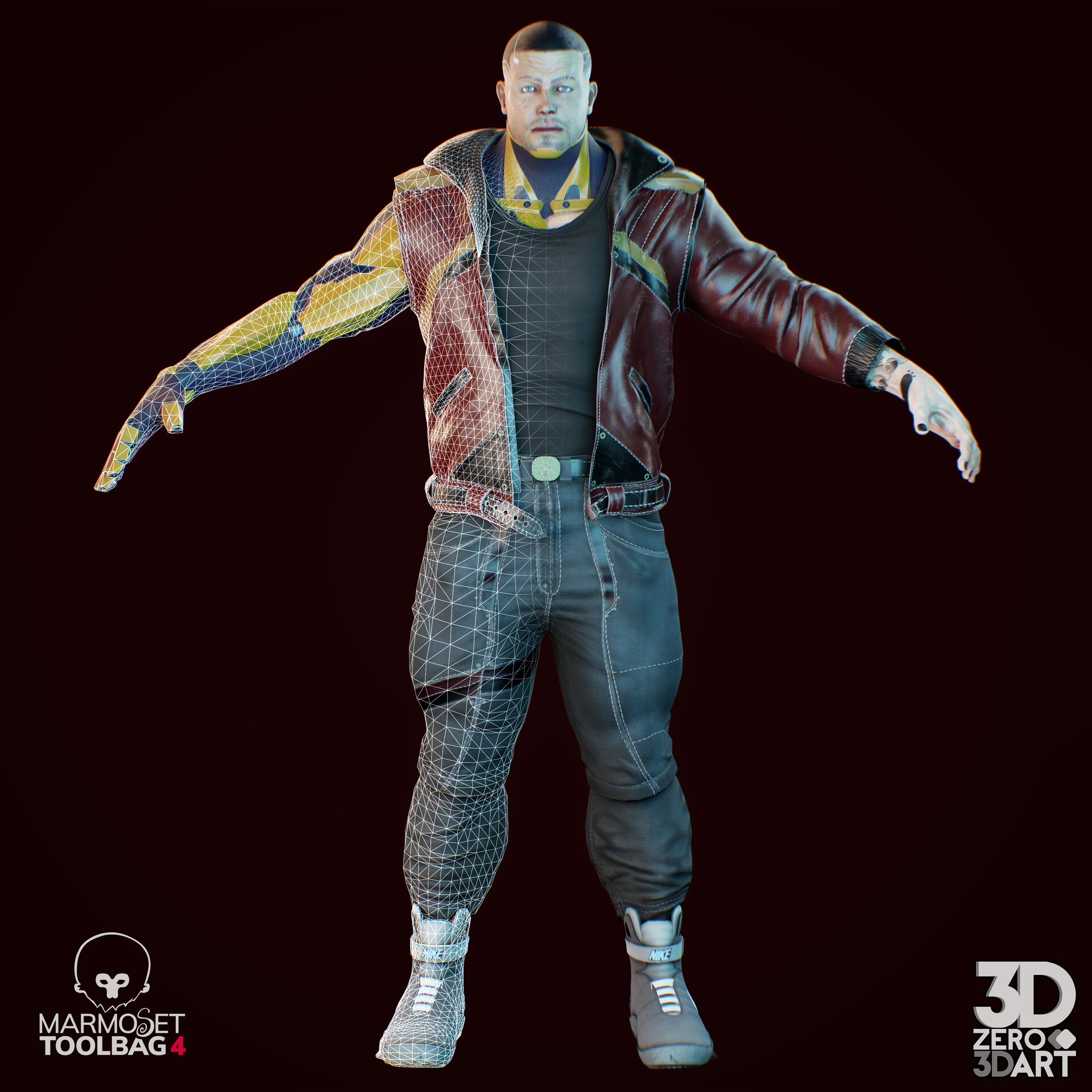 ArtStation - Sci-Fi - Cyberpunk Guy