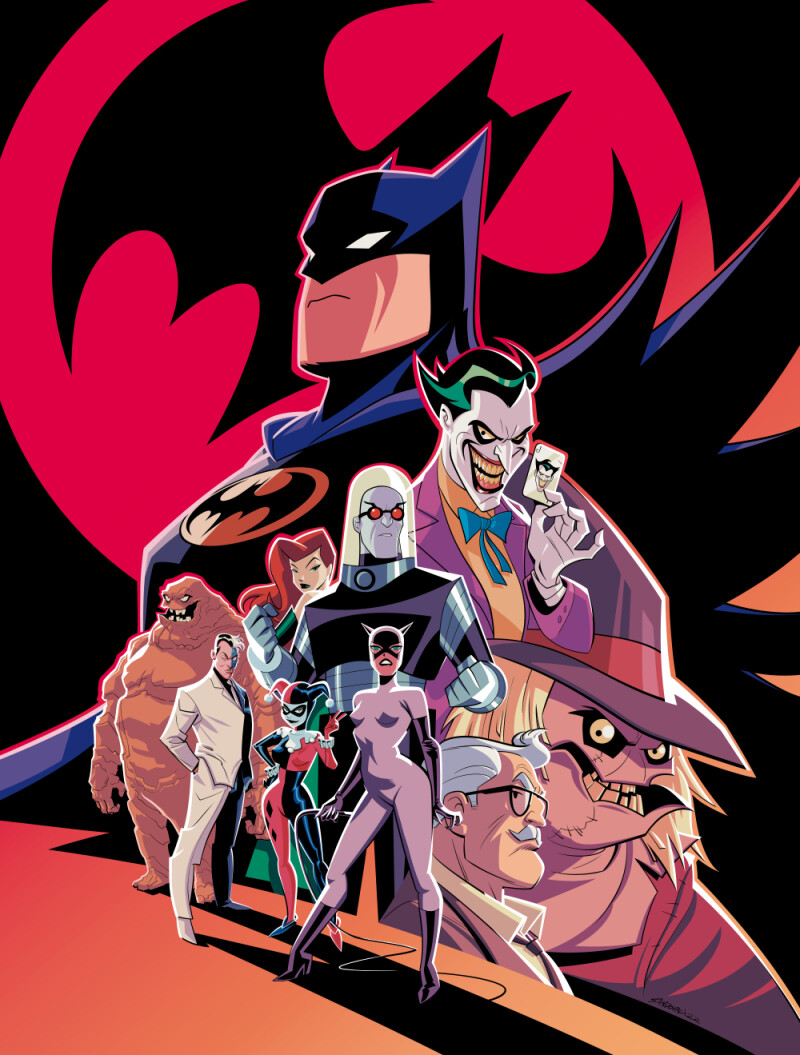 ArtStation - BATMAN: The Animated Series, Poster.