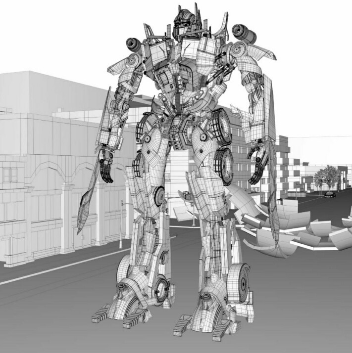 ArtStation Optimus Prime 3D model