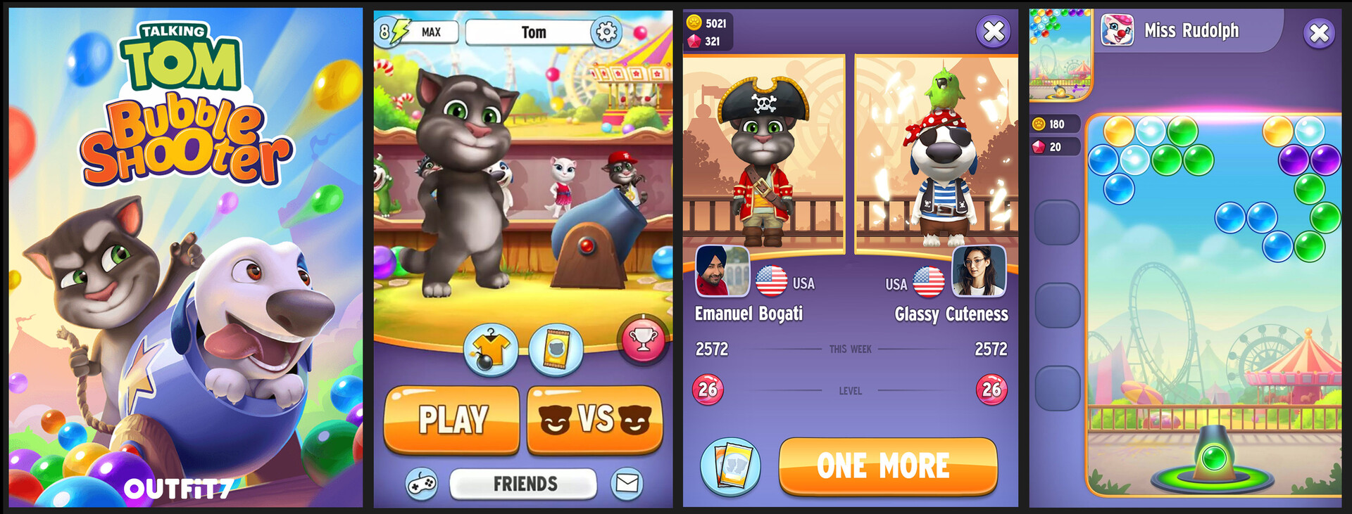 Talking tom bubble shooter shop