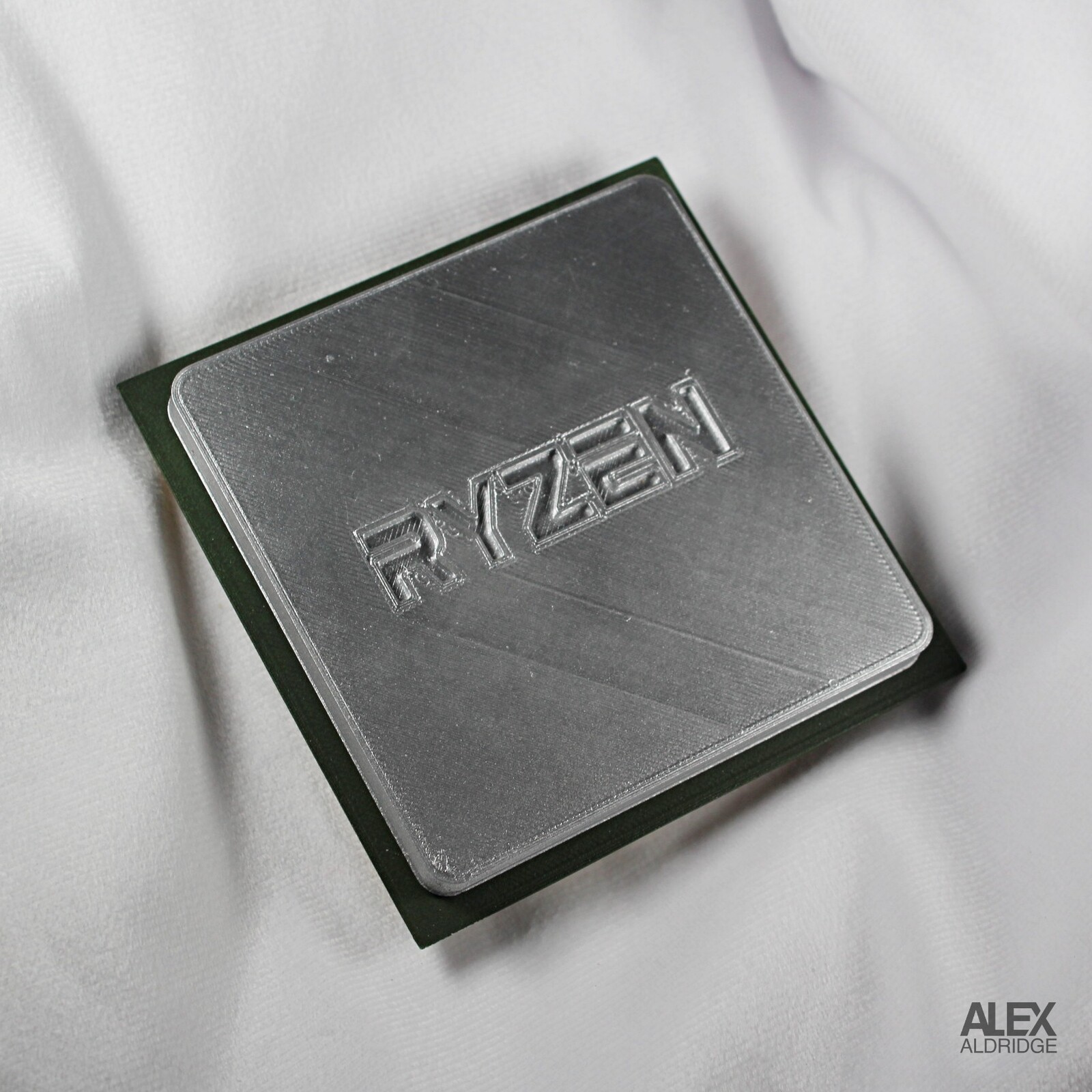 Alex Aldridge 3D AMD Ryzen AM4 CPU Processor