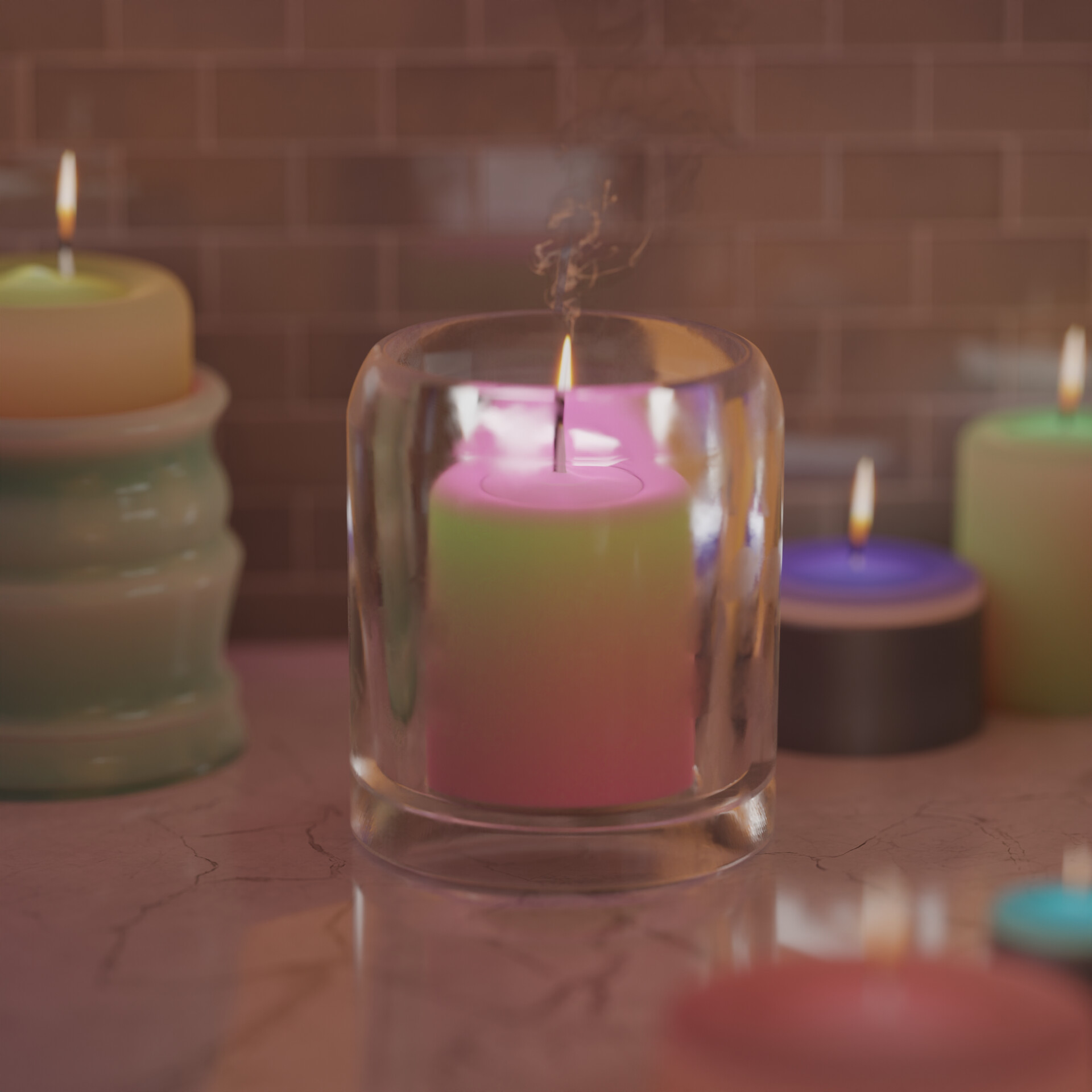 ArtStation Soft Candles