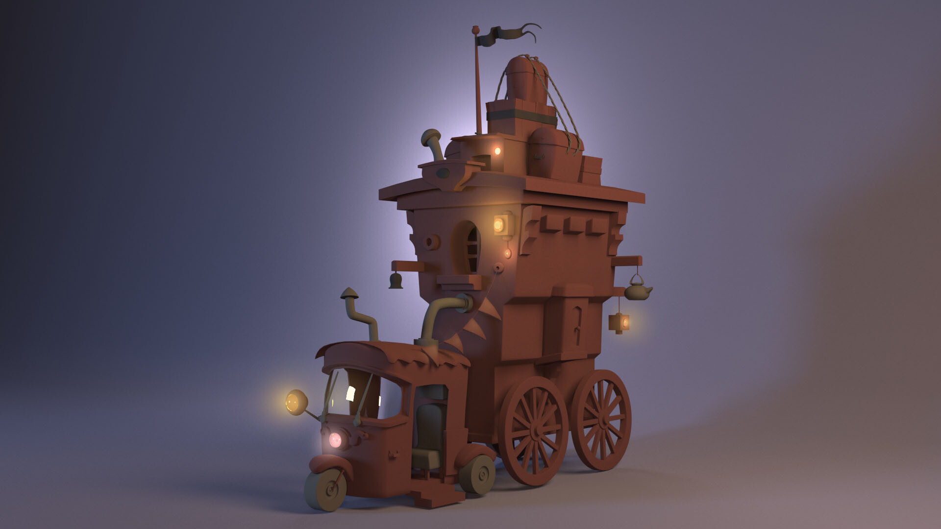 ArtStation - modeling props 3D