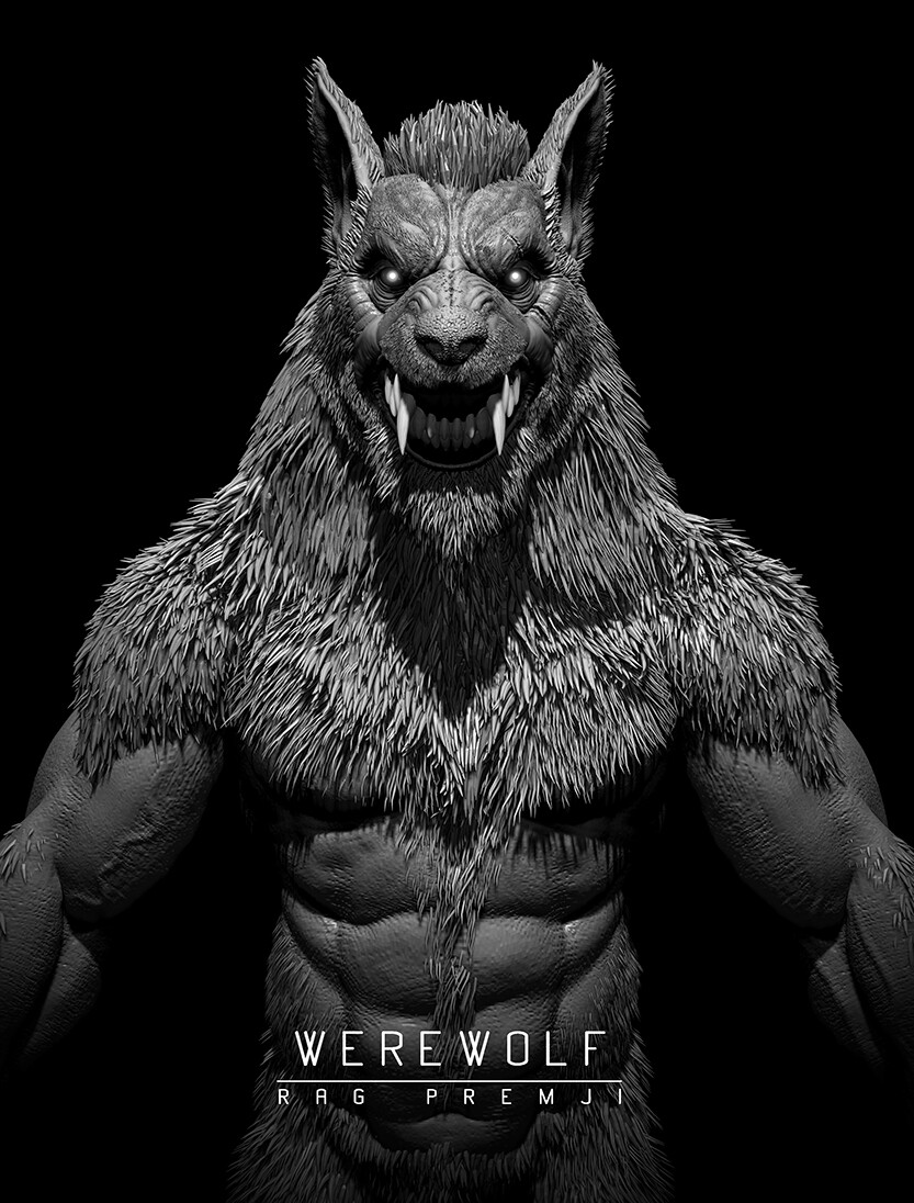 ArtStation - Bestiary: Werewolf
