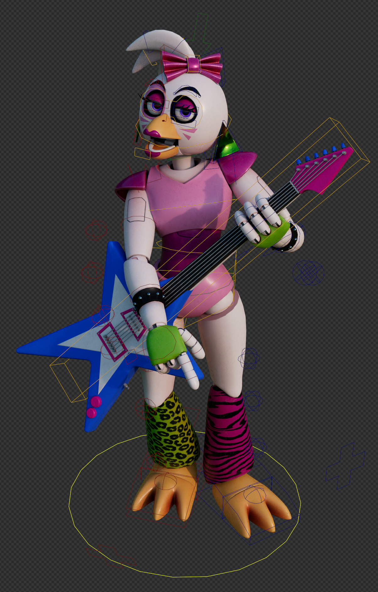 ArtStation - [FNAF] Glamrock Chica (Patreon release)