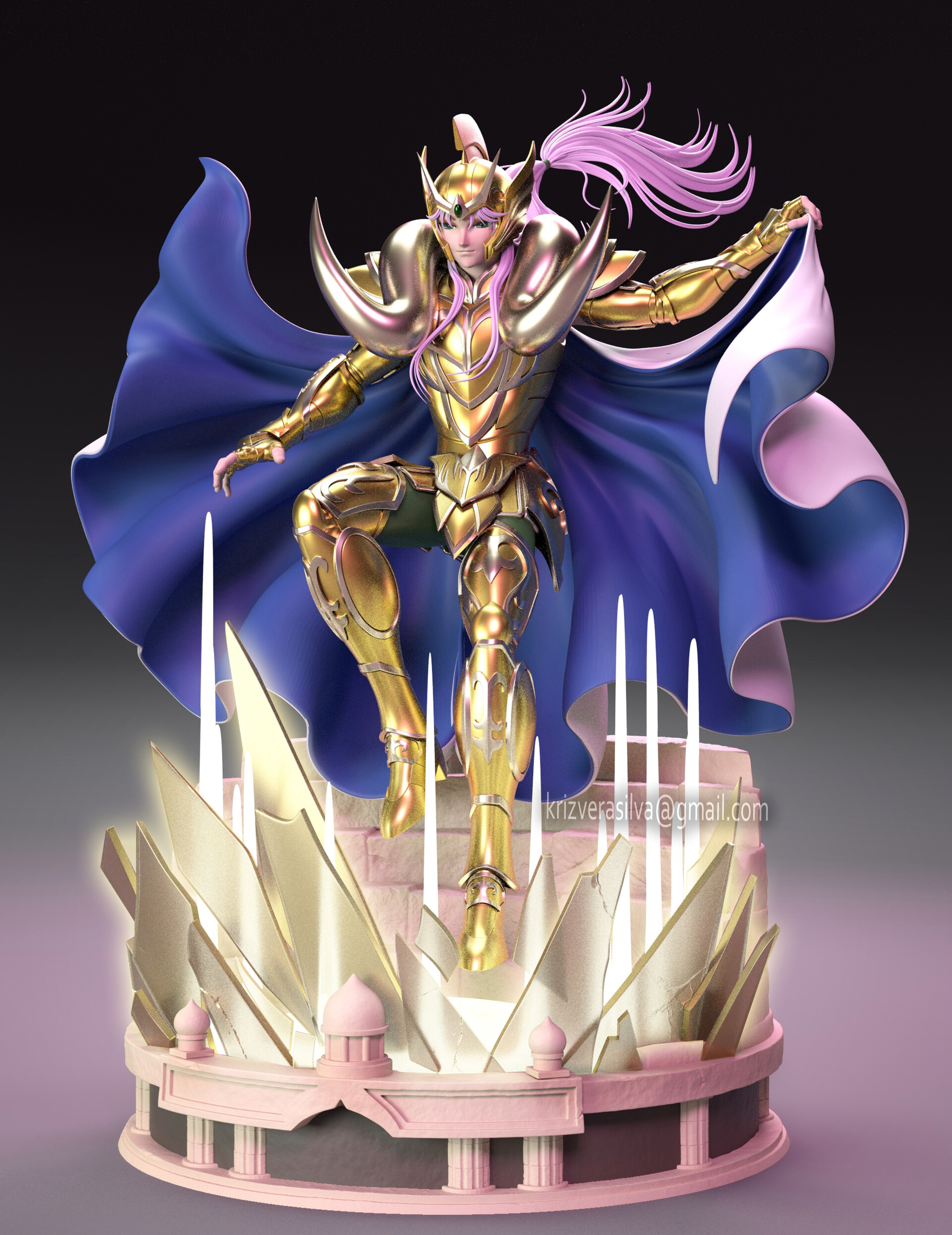 ArtStation - Mu Saint Seiya