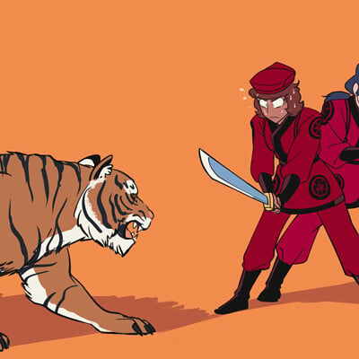 Aleksis shi vs tiger