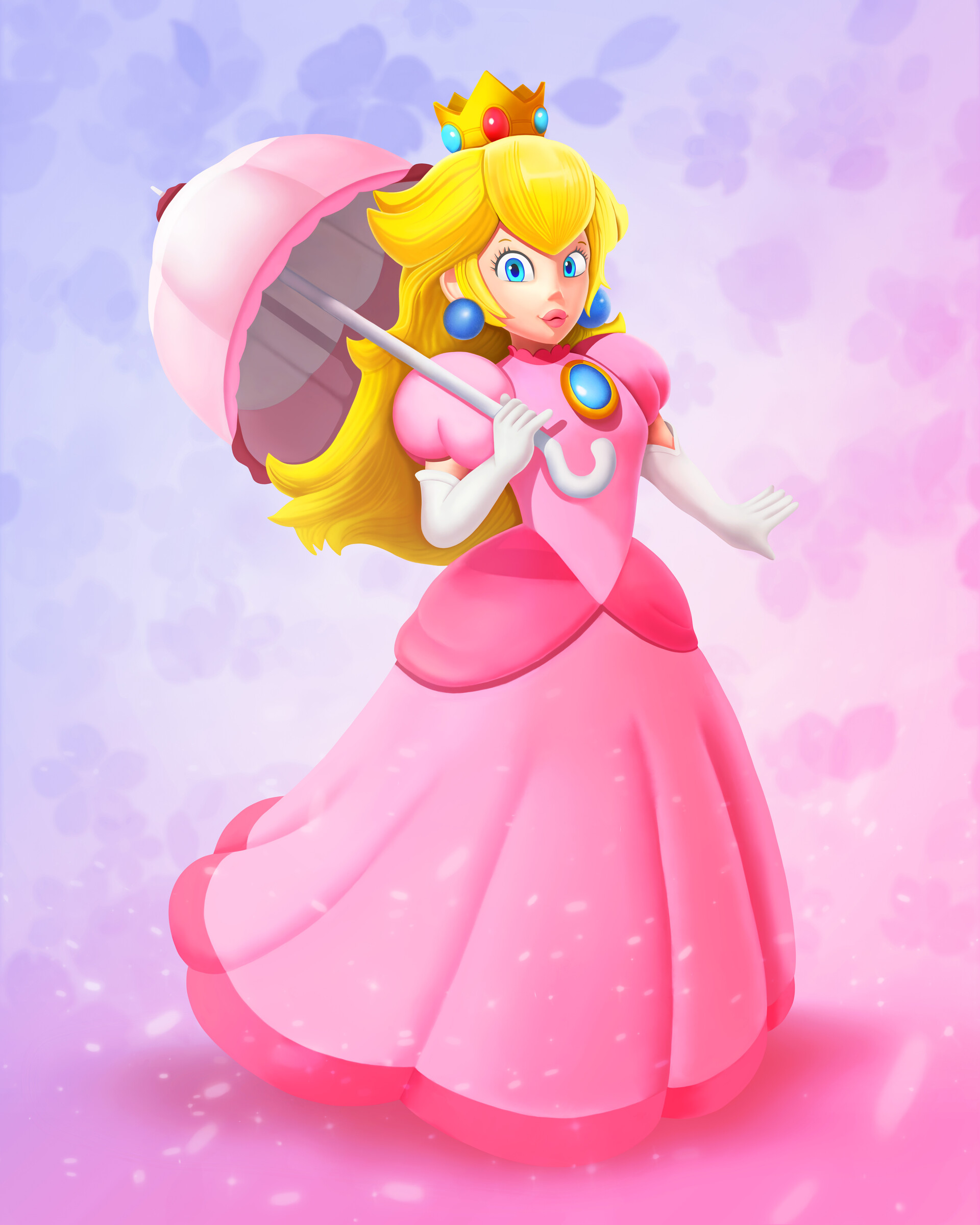 ArtStation - Princess Peach