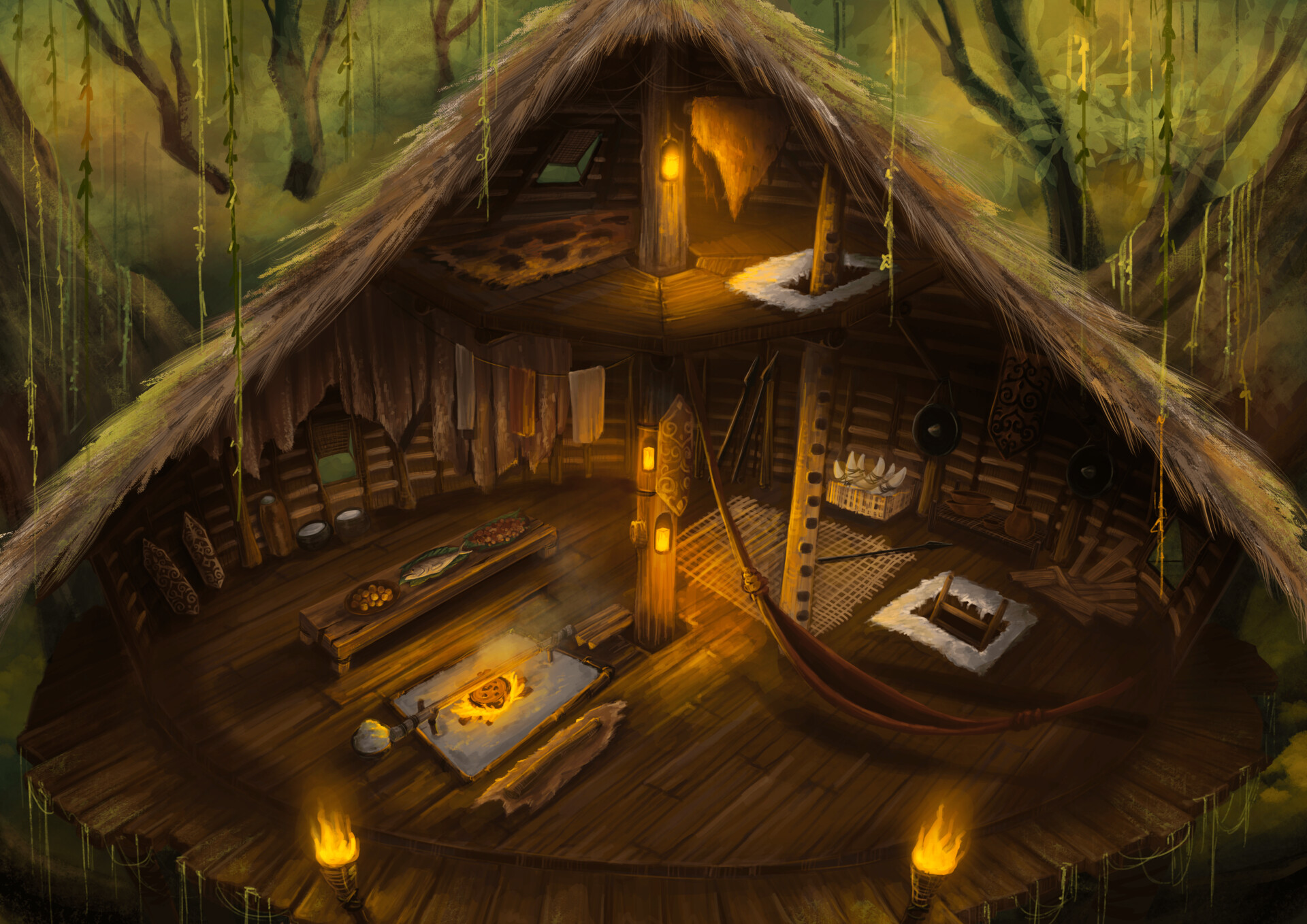 Nadya budiawan forest tribe treehouse