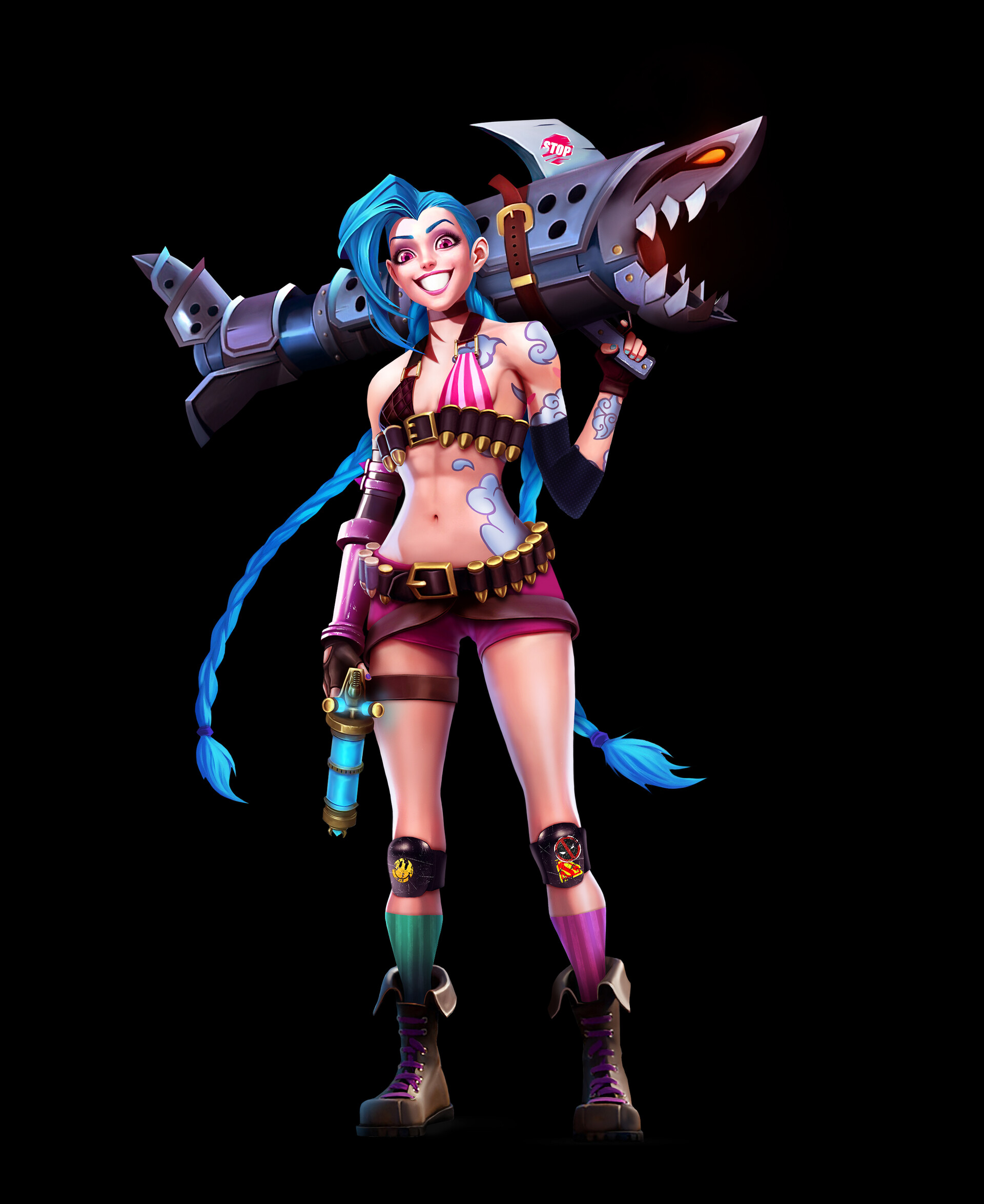 ArtStation - Jinx - League of legends