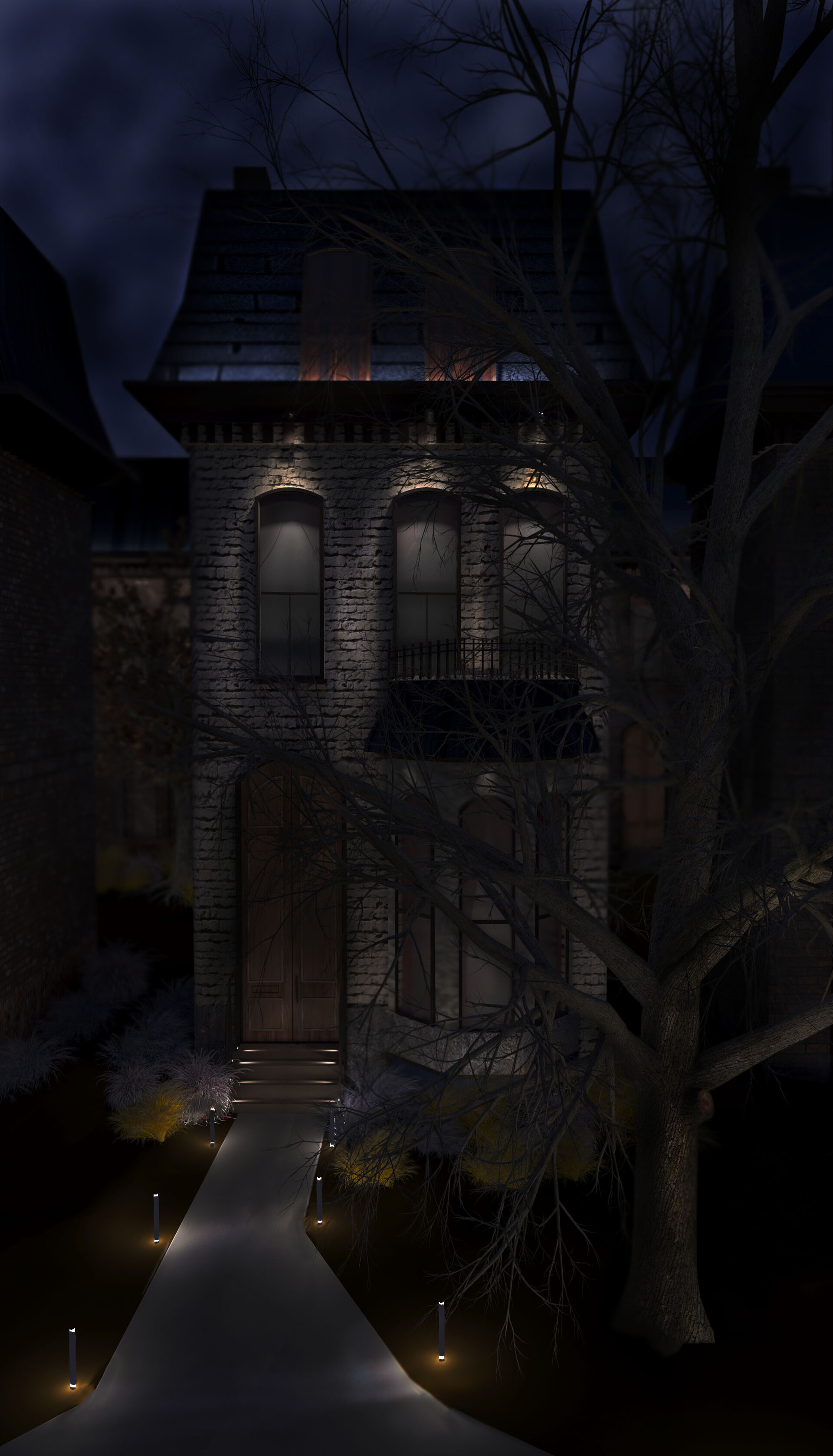 ArtStation - The house: in the dark and in the light