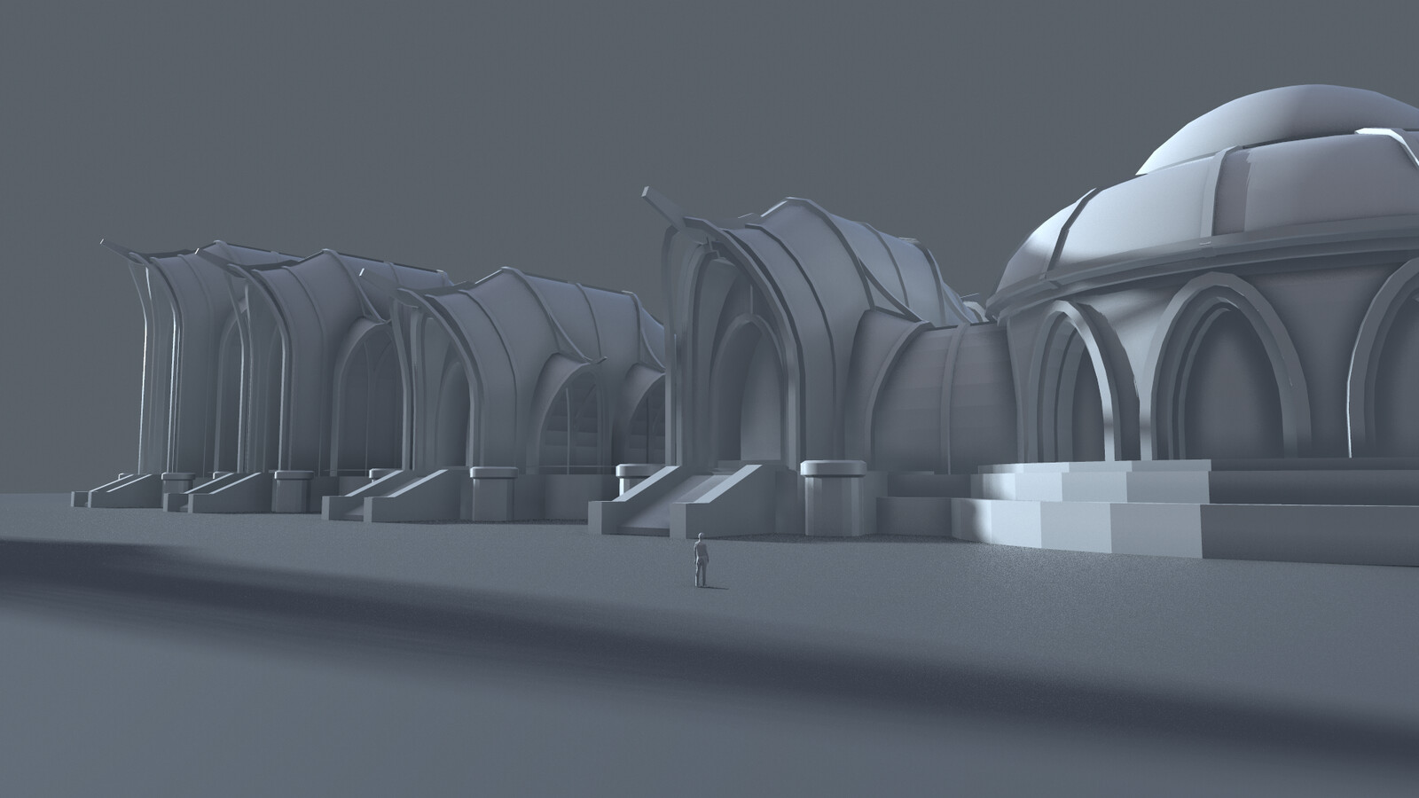buildings blockout