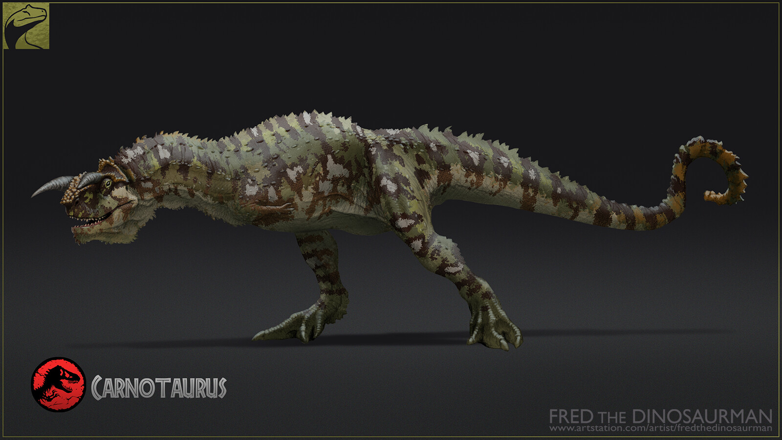 ArtStation - Carnotaurus: The Lost World: Jurassic Park