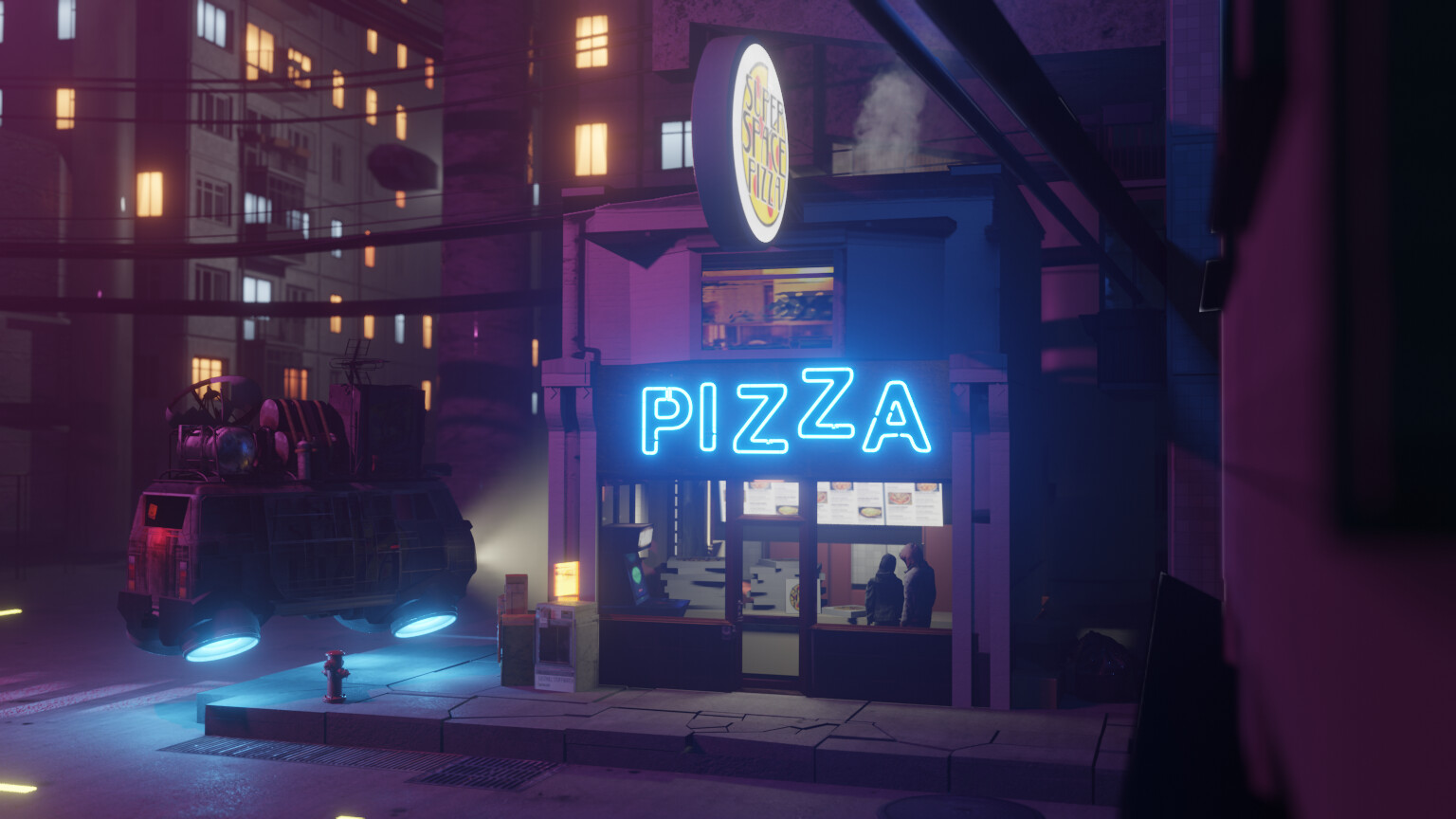 ArtStation - Super Space Pizza