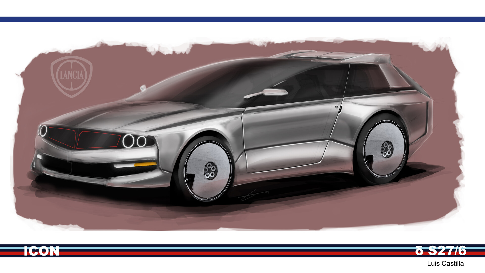 ArtStation - Icon Lancia dELTA S27-6