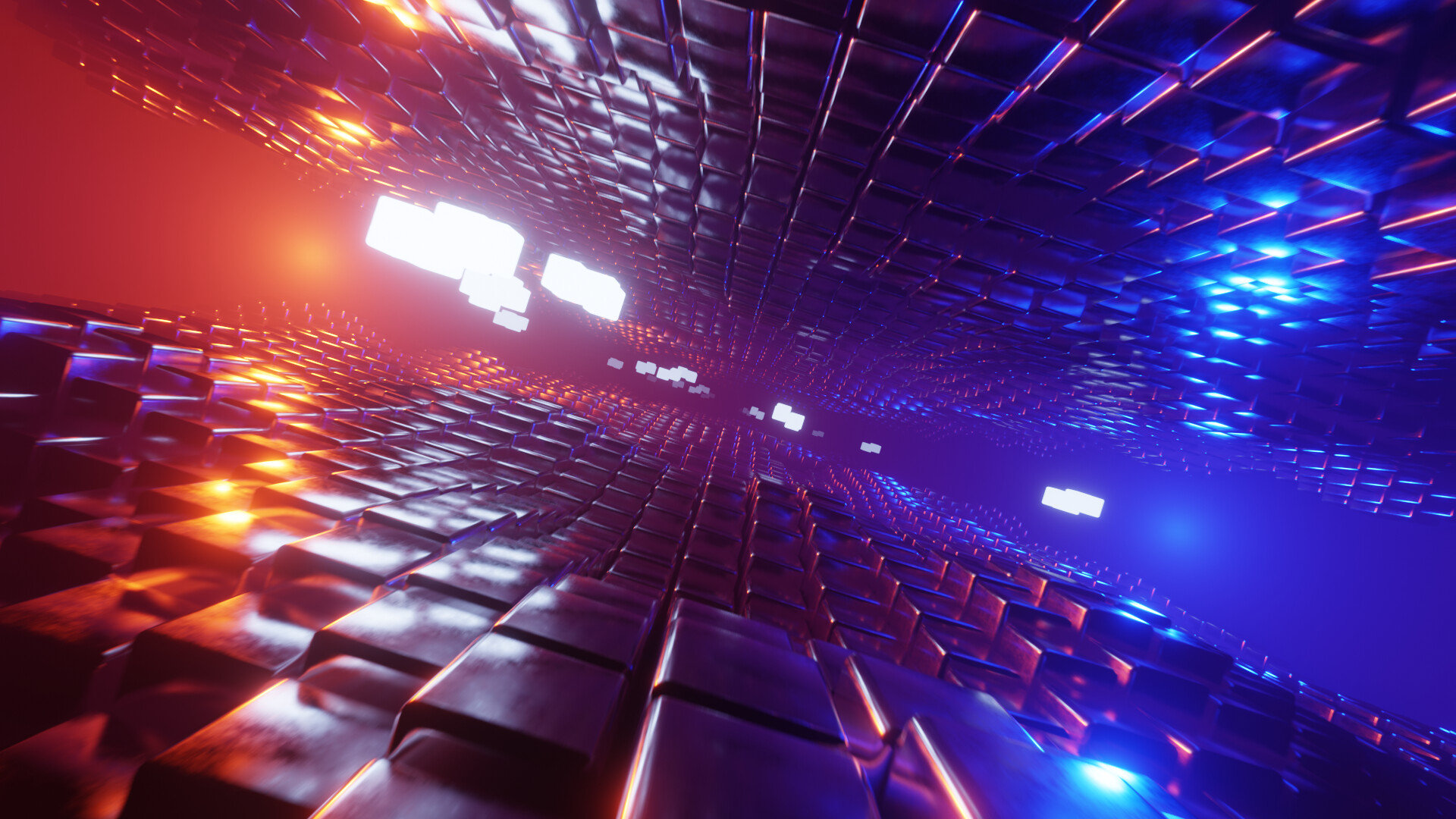 ArtStation - Geometry Node Sci - fi Animation Loop