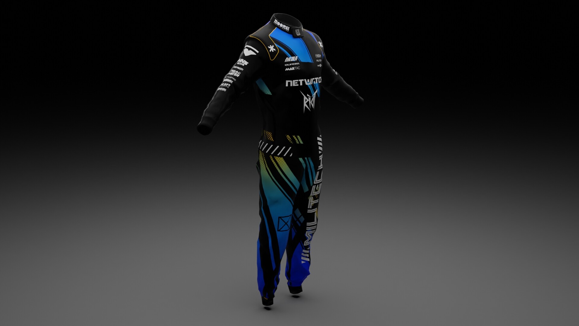 ArtStation - Cyberpunk 2077 Netwatch Driver suit