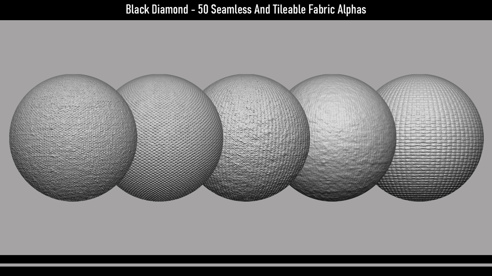 Black Diamond Store - 50 Seamless And Tileable Fabric Alphas