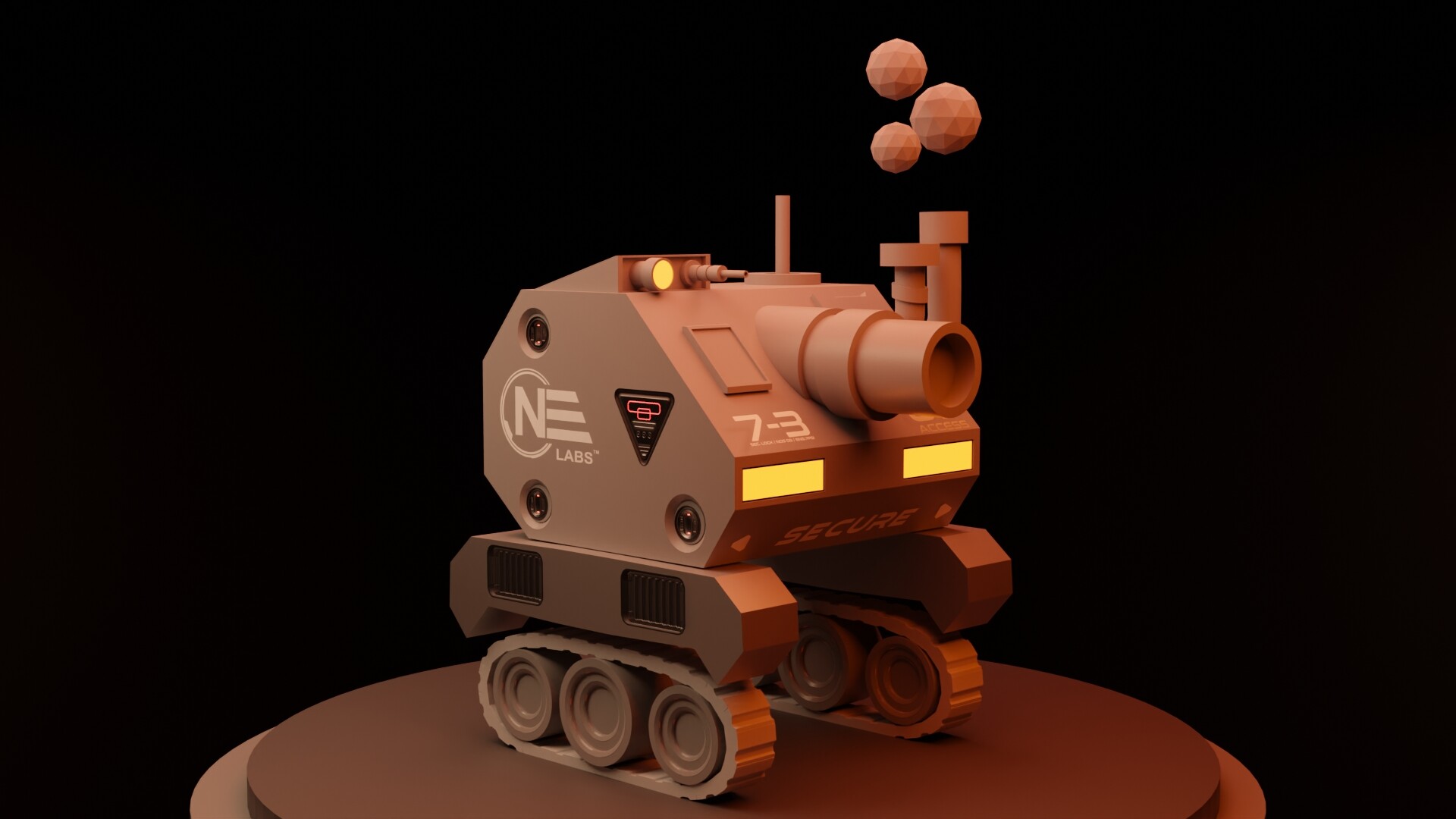 ArtStation - Mini Tank