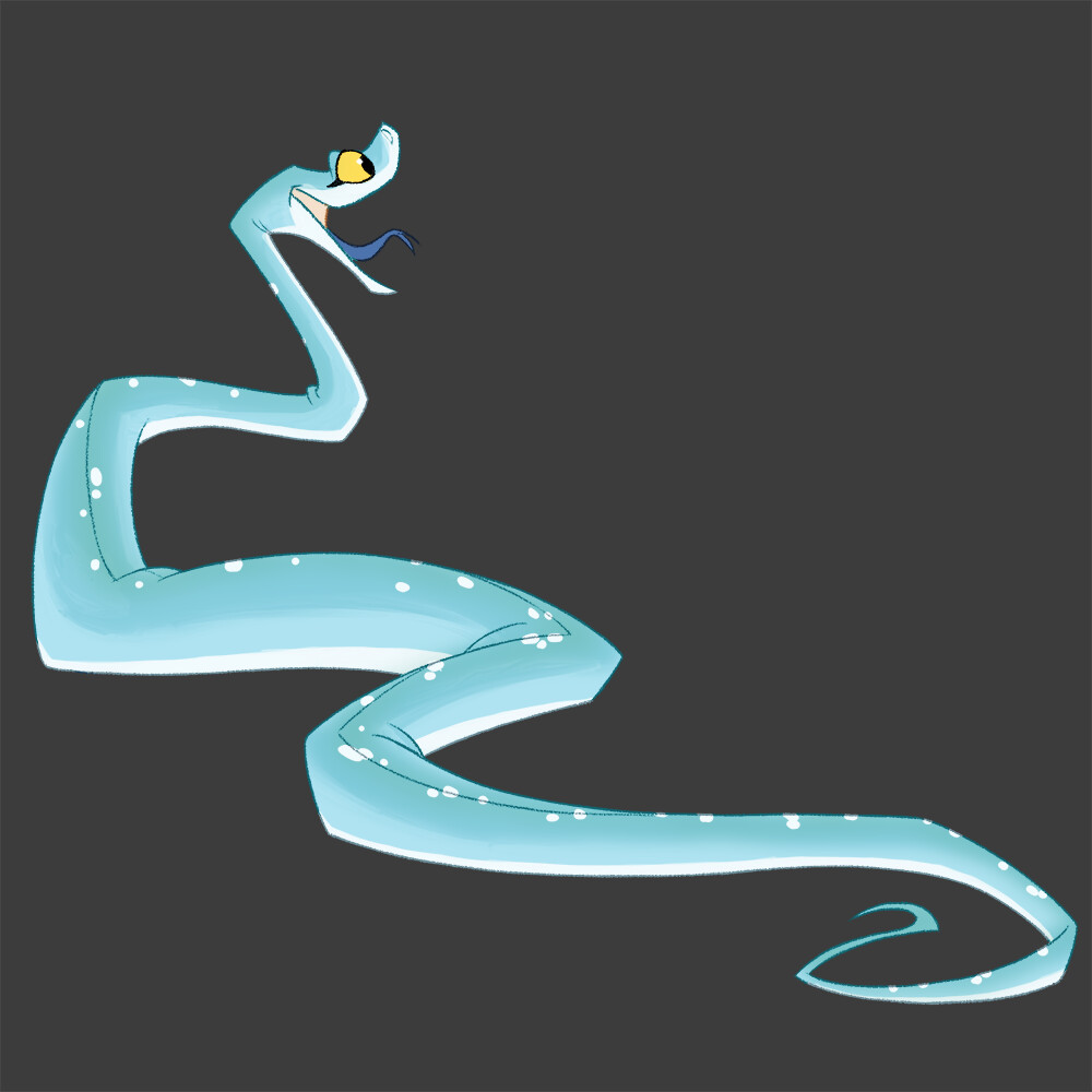 ArtStation - Blue Green Python