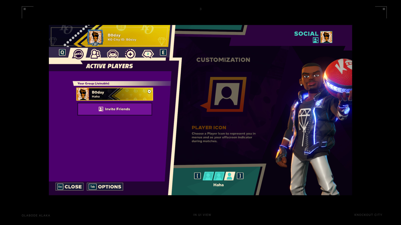 In game UI - View