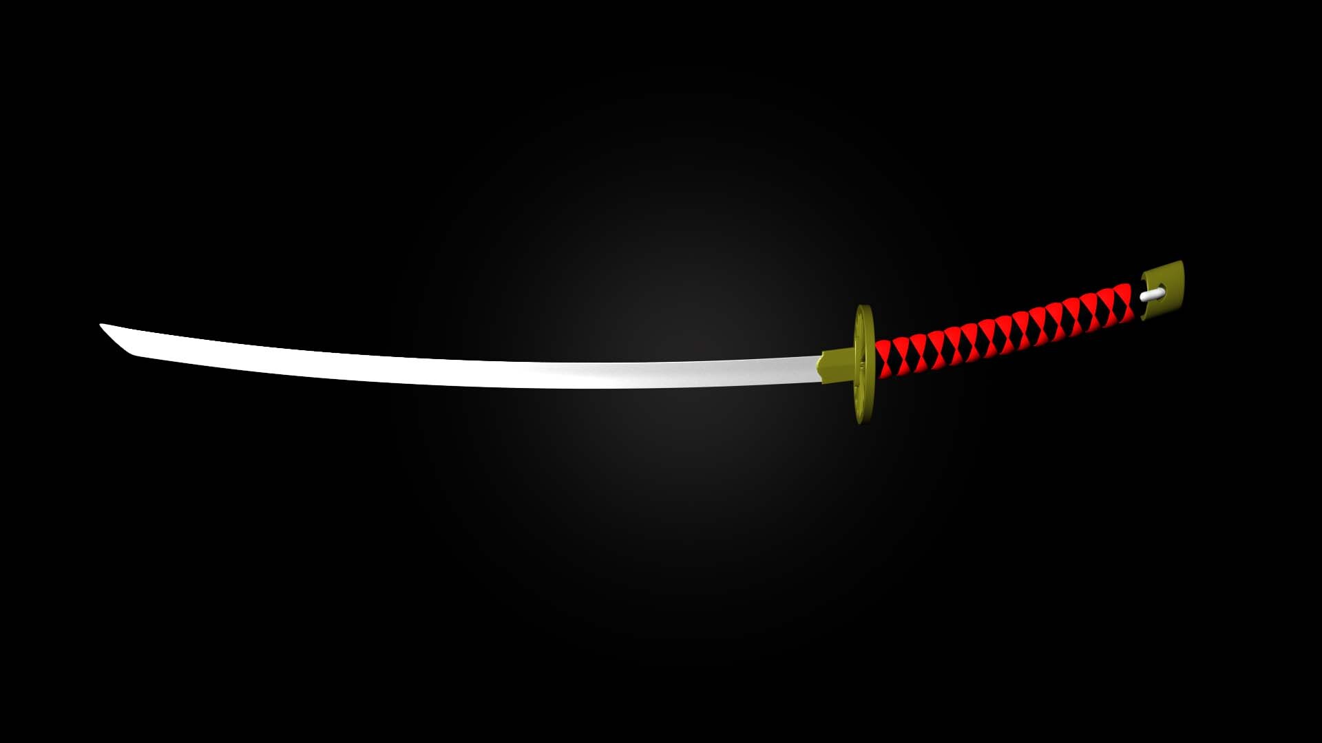 Cheap Anime Demon Slayer Sword Keychain Cartoon Blade of Ghost Keyring Sword  Model Cosplay Jewelry | Joom