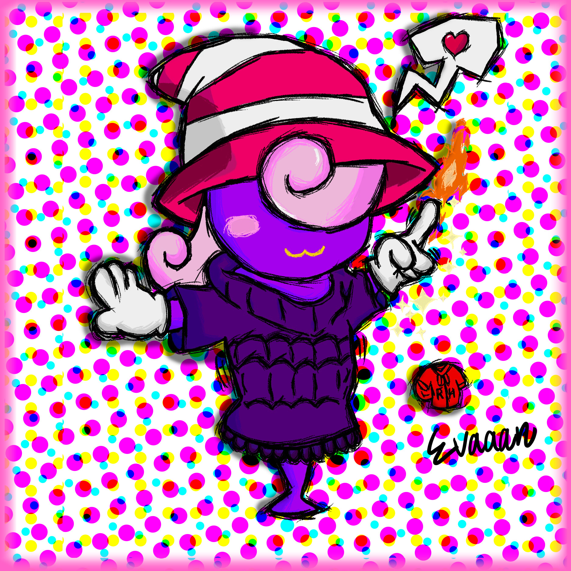 ArtStation Vivian Paper Mario Fan Art