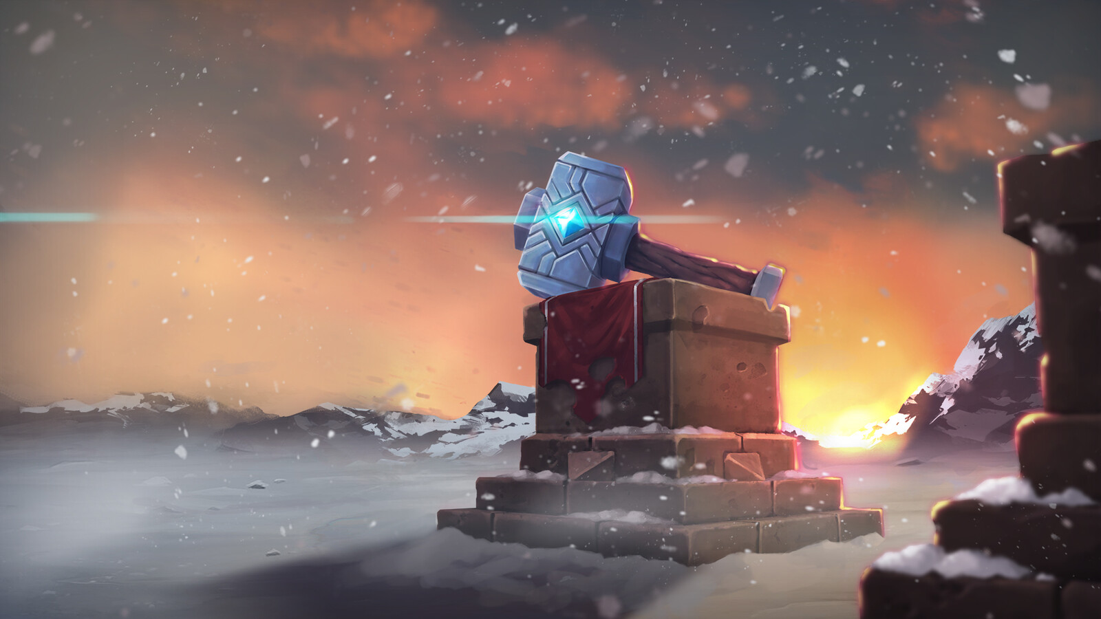 Title Screen - NORTHGARD: Relics