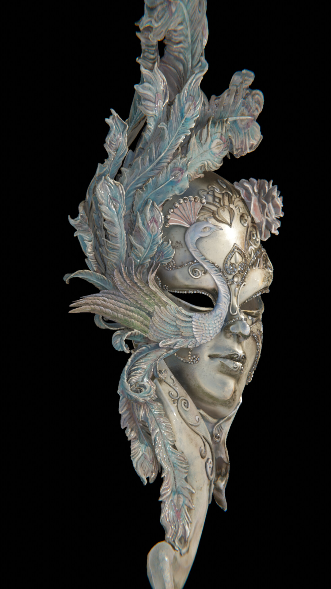 ArtStation - 400 Carnival Mask Reverse Perspective