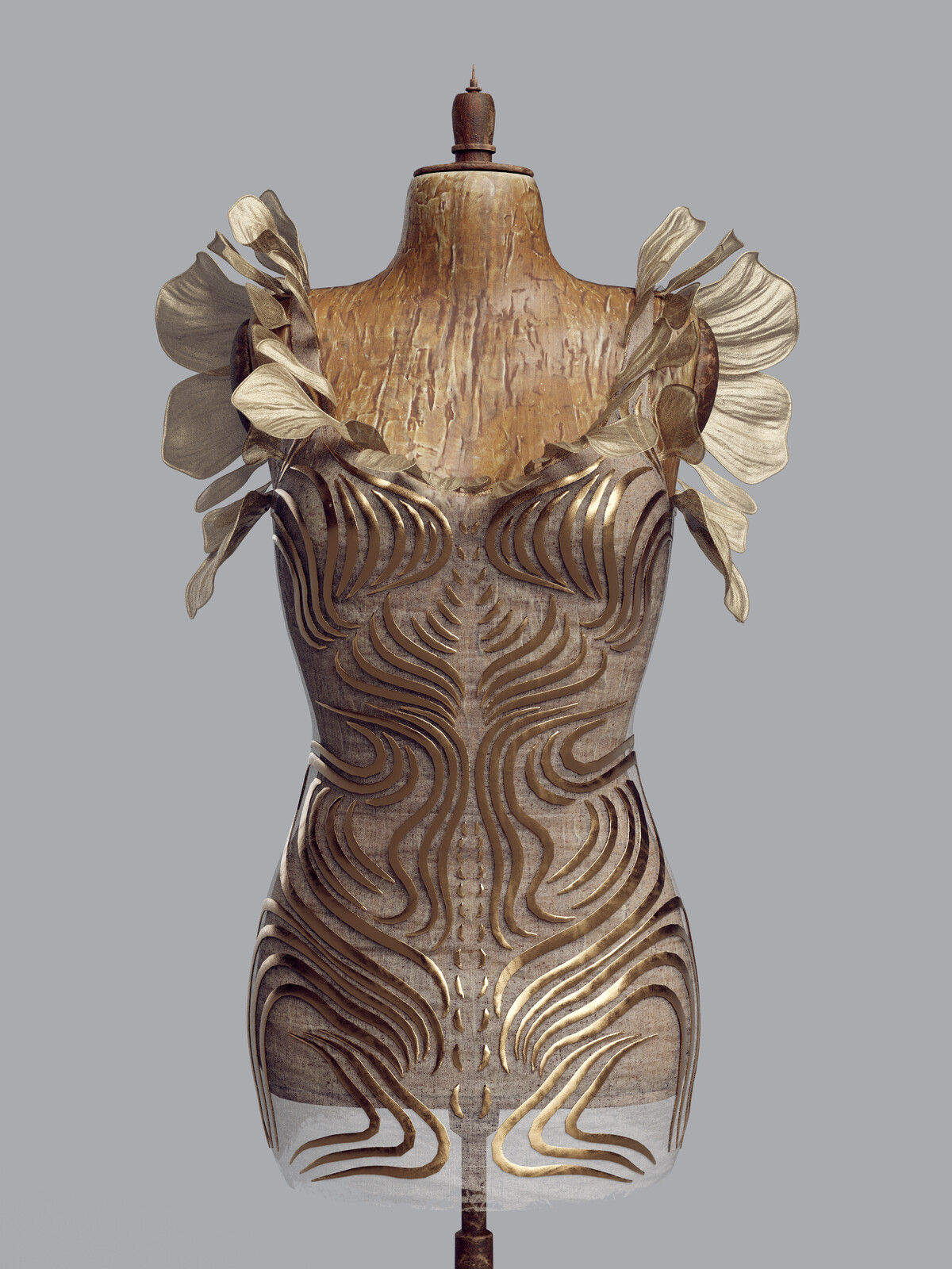 Metallic Dress (real time)