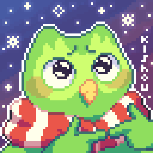 ArtStation Duolingo pixel icon