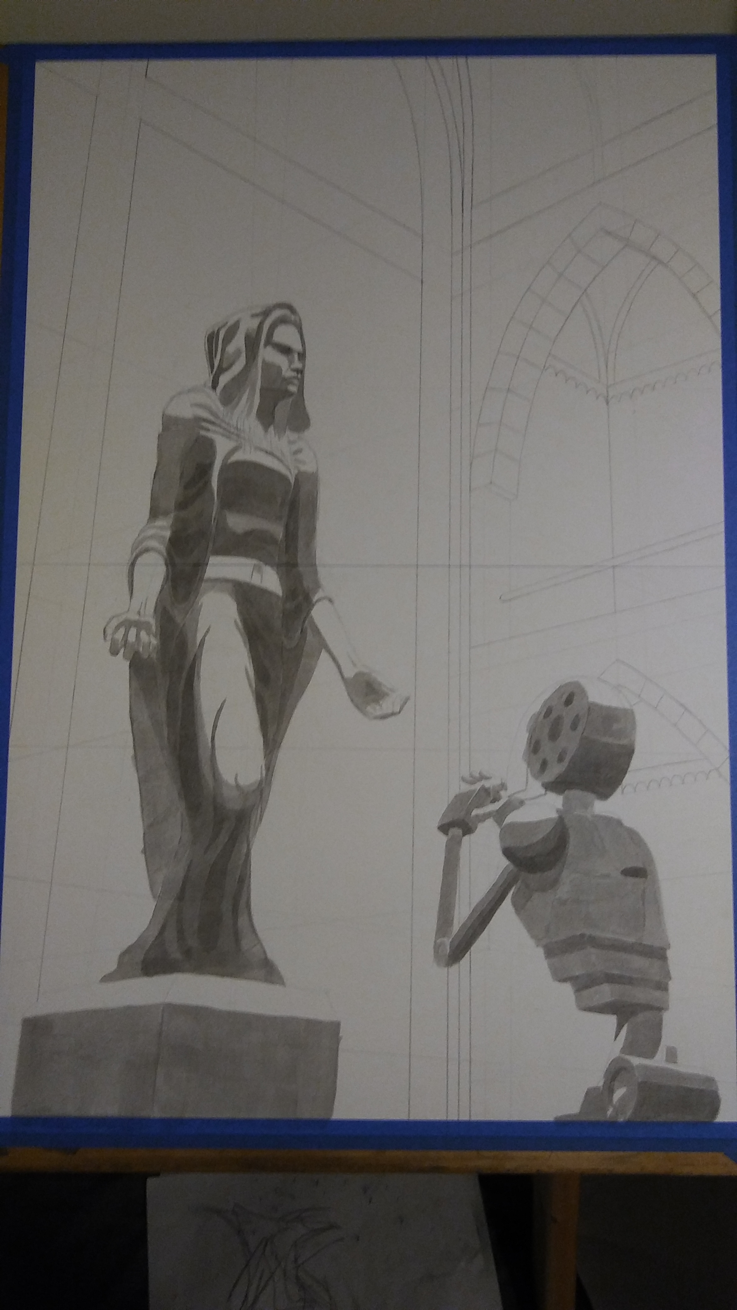 One of the first sketches