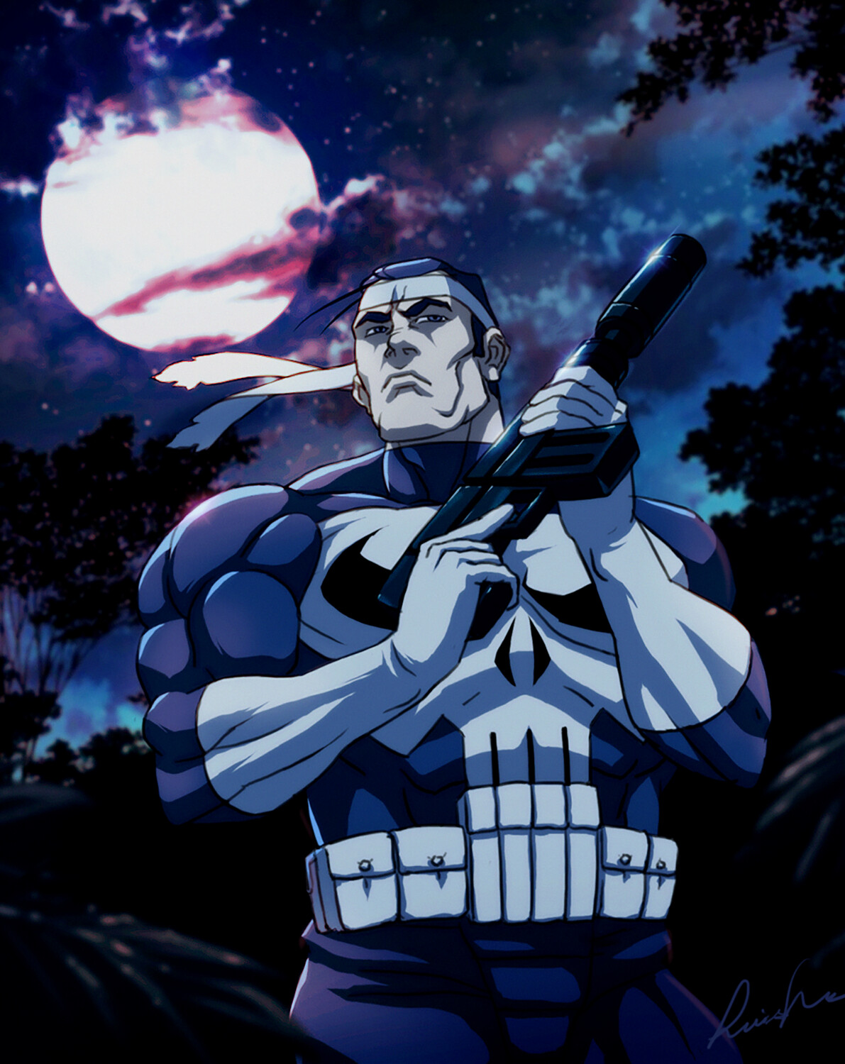 Luis Martins - Punisher Arcade anime