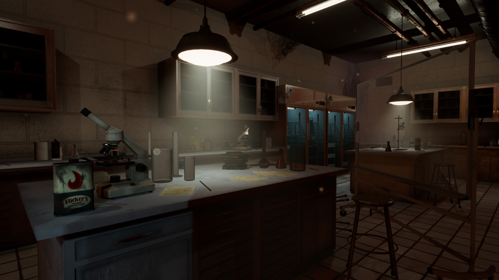 LAB: Responsible for Set Dressing, Lighting