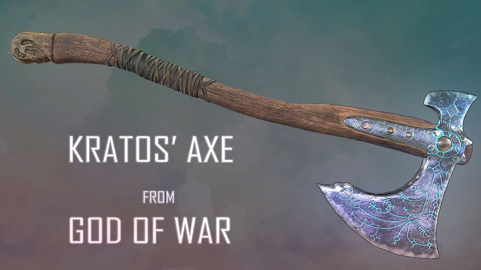 ArtStation - kratos' axe from god of war