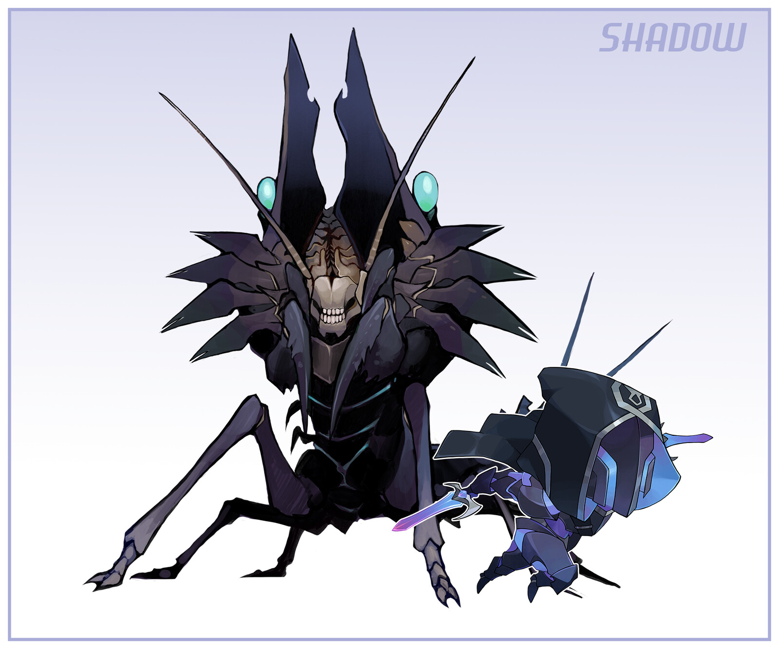 Shadow Knight and boss monster