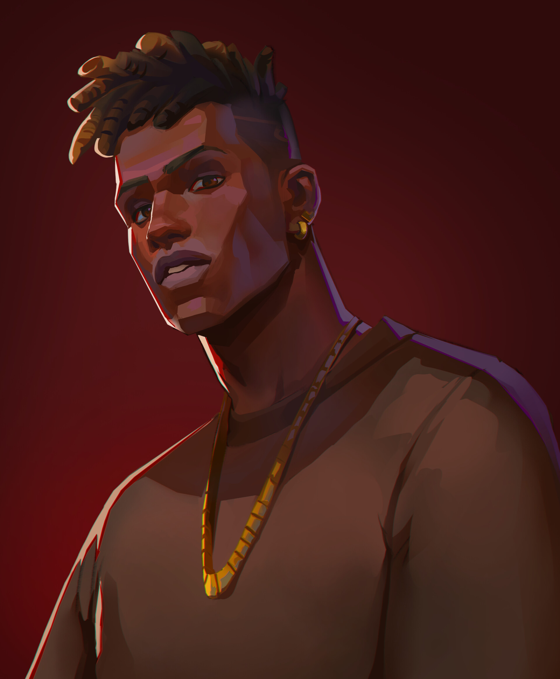 ArtStation Phoenix portrait