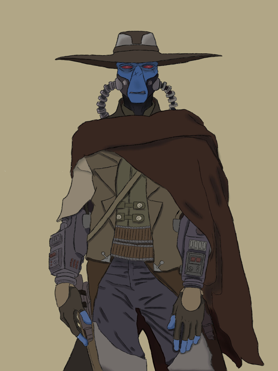 Cad Bane Fanart.